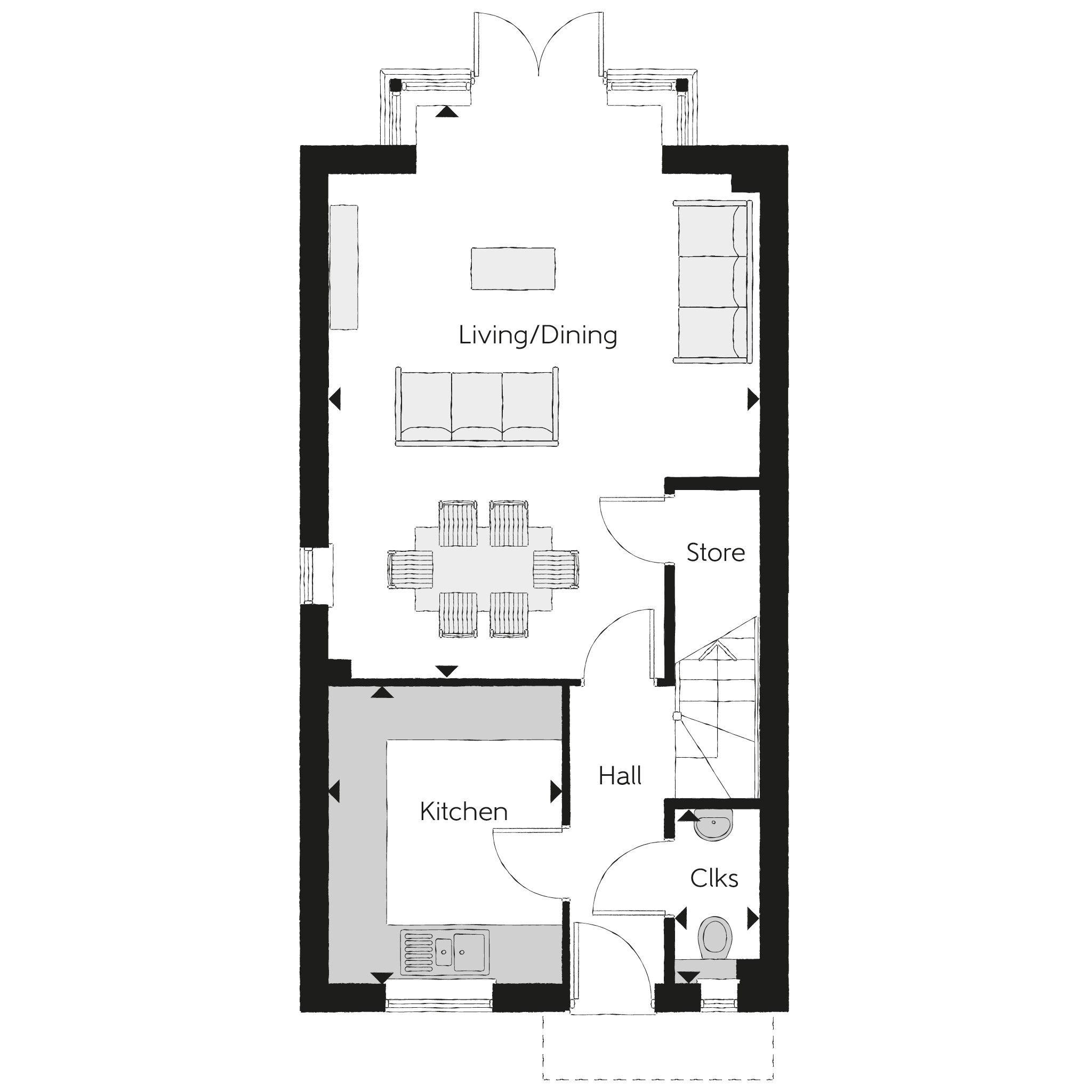 798, North Road, Stevenage floorplan