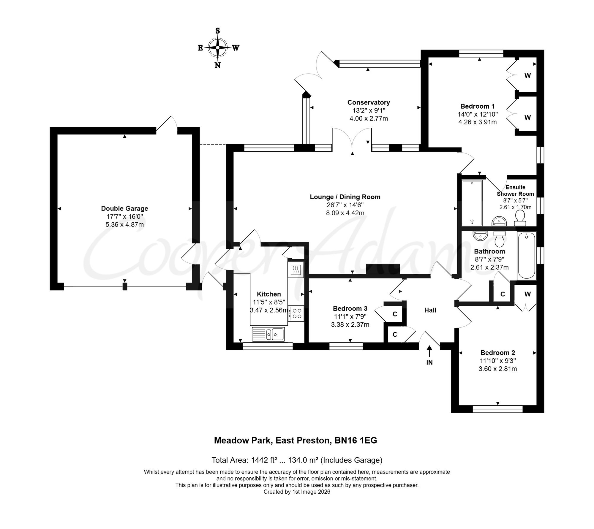 12 Meadow Park, Littlehampton floorplan