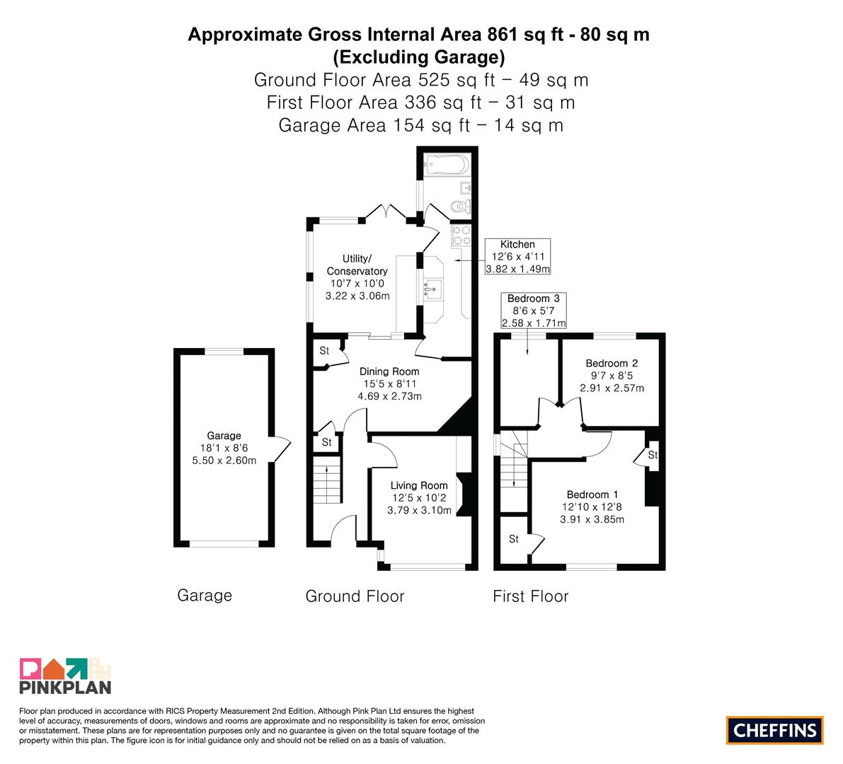 62, Cromwell Road, Cambridge floorplan