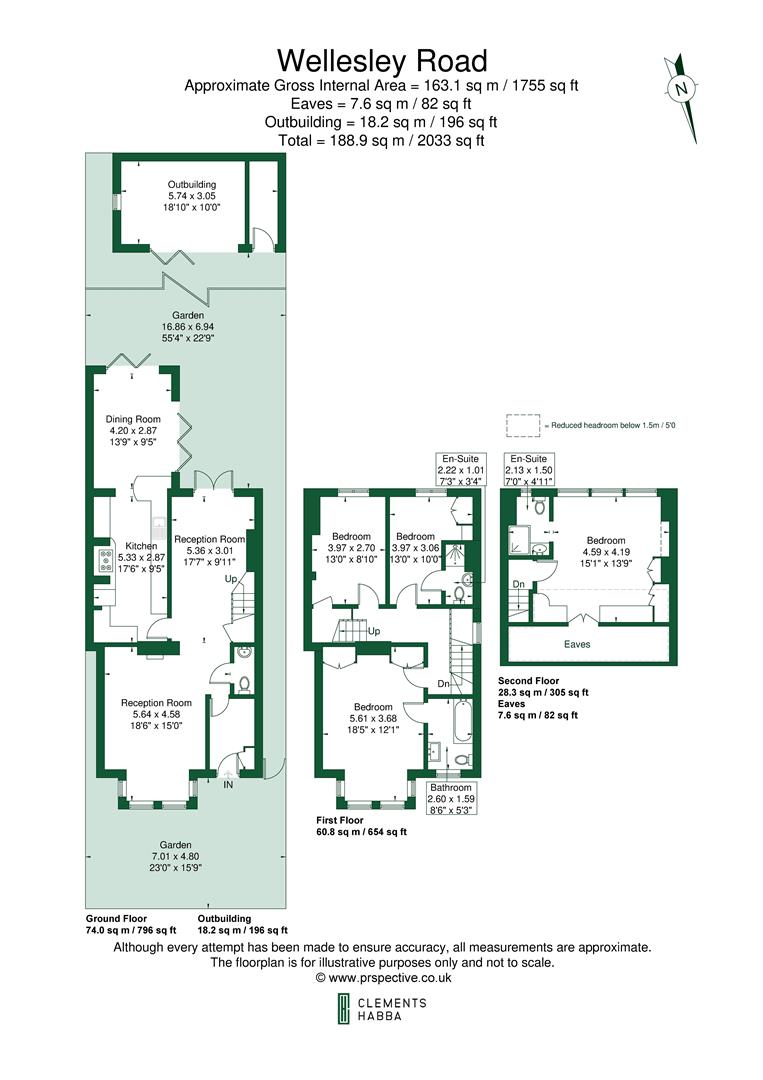 118, Wellesley Road, London floorplan