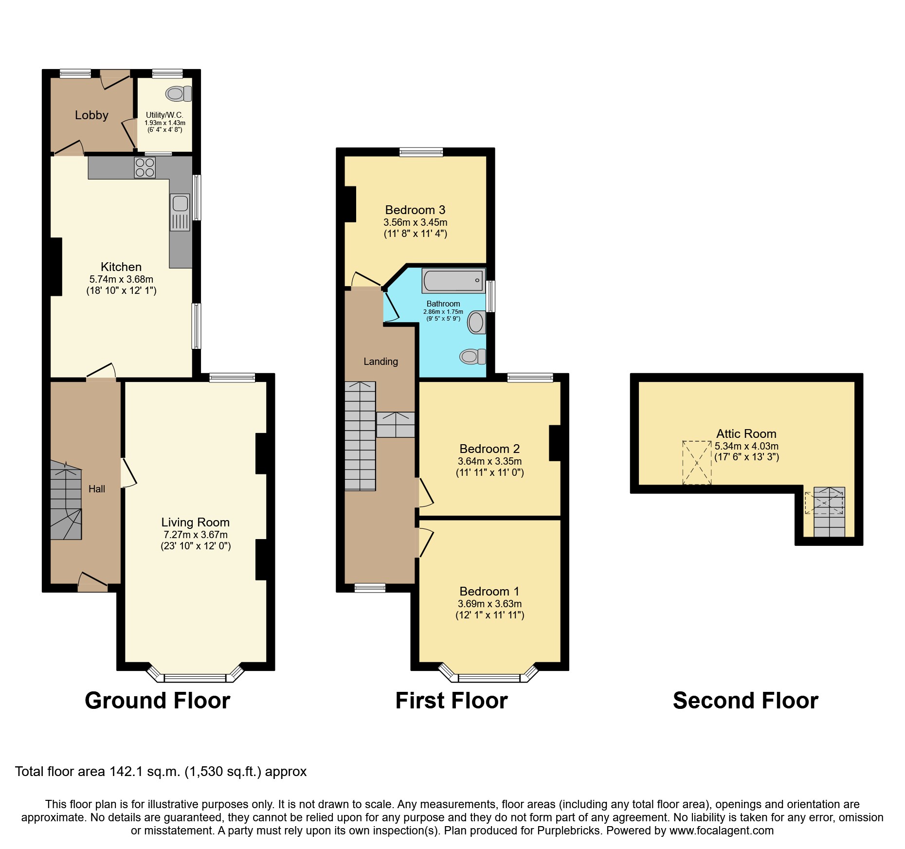 Village Road, Hull HU8, 3 bedroom terraced house for sale 64307469