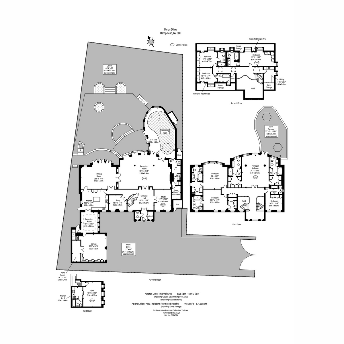 Flat N2 0BD, 6, Byron Drive, London floorplan