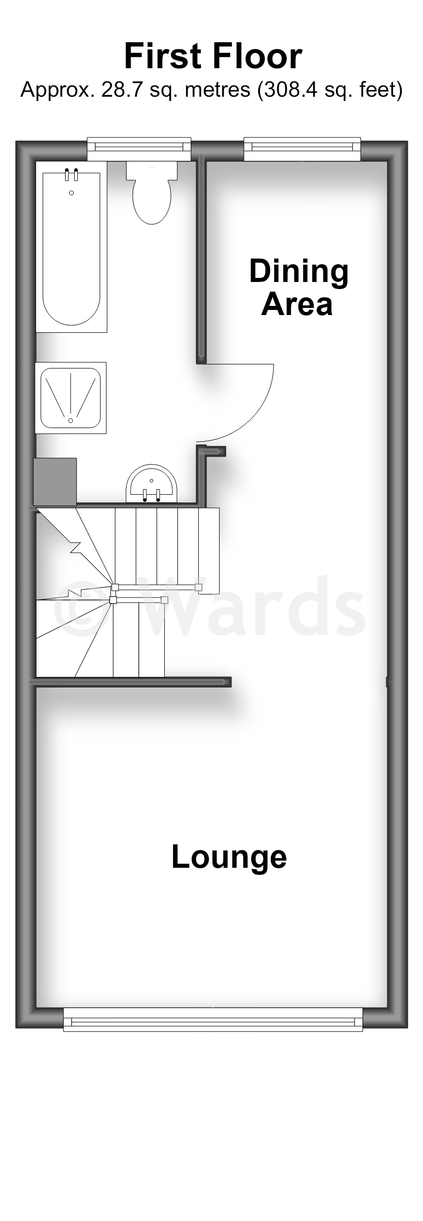 97, Harptree Drive, Chatham floorplan