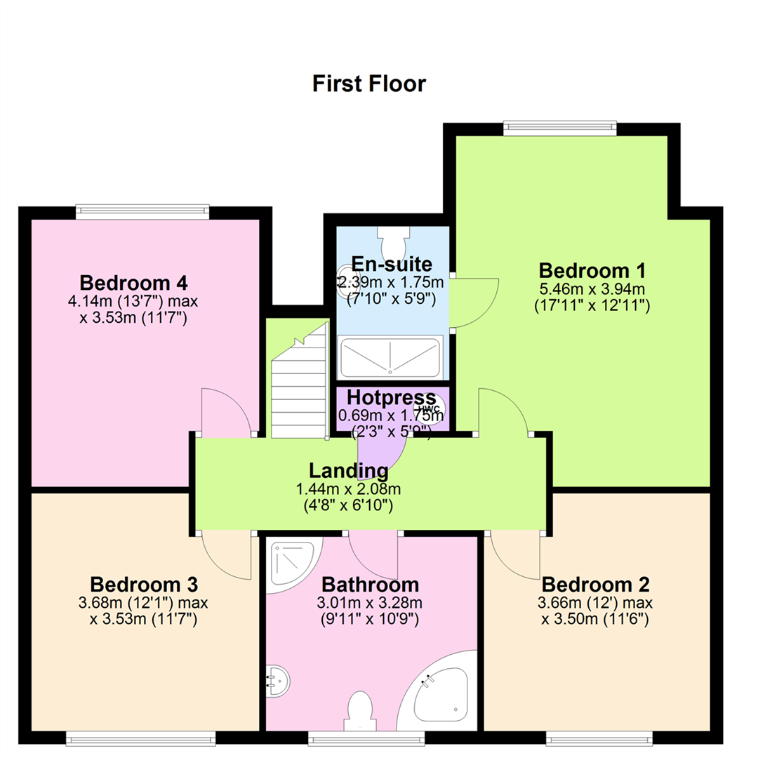 9, Edengrove Park, Ballynahinch floorplan