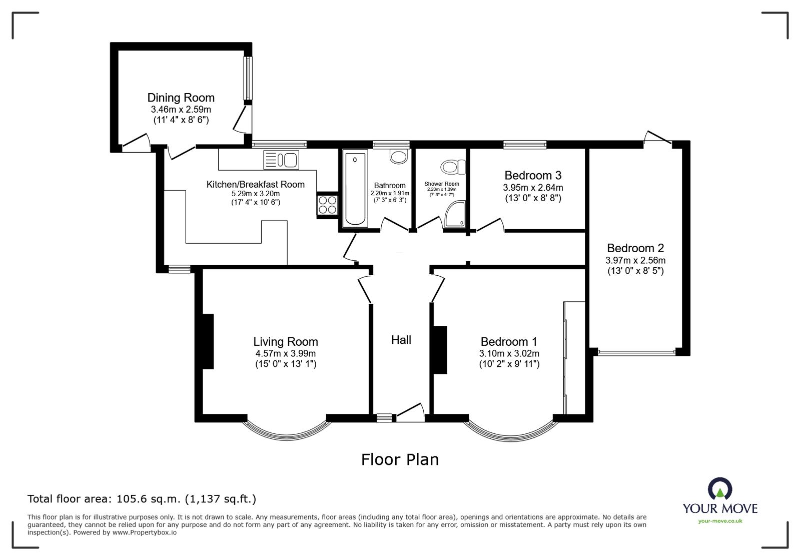 2A,, Clarendon Road, Leicestershire floorplan