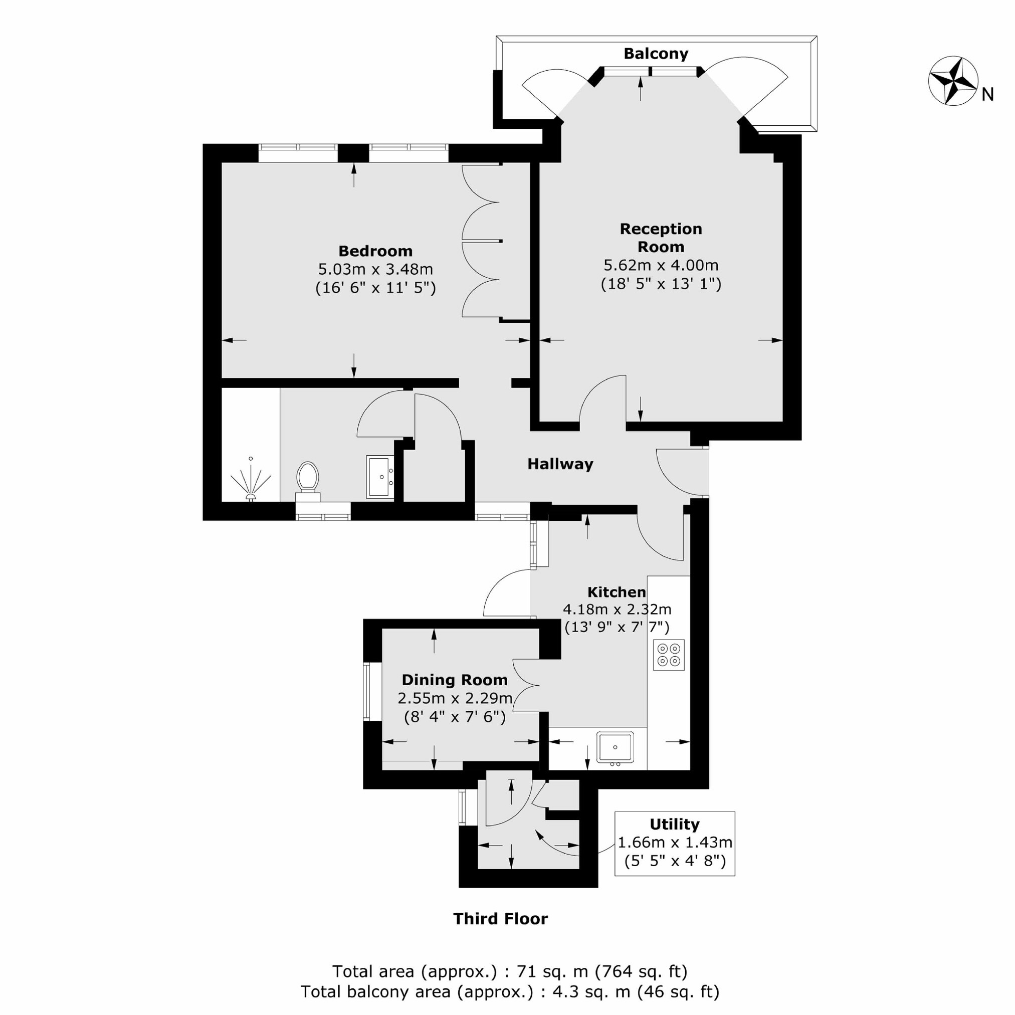 Curzon Street, London floorplan