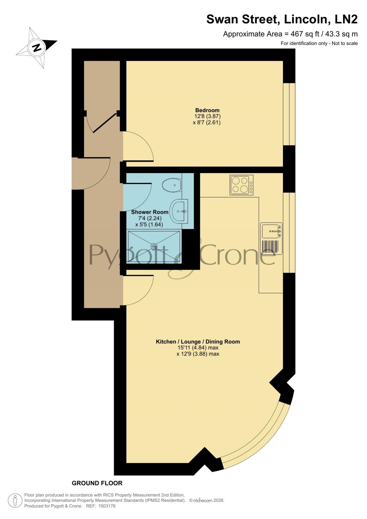 2, Swan Street, Lincoln floorplan