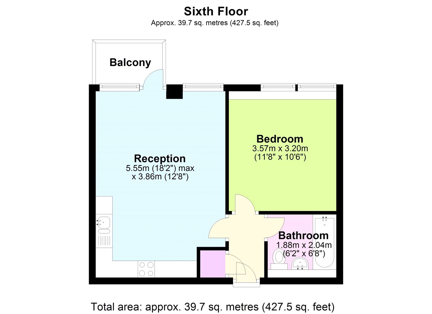 1 Bedrooms Flat to rent in The Vista Building, 30 Calderwood Street, Woolwich, London SE18