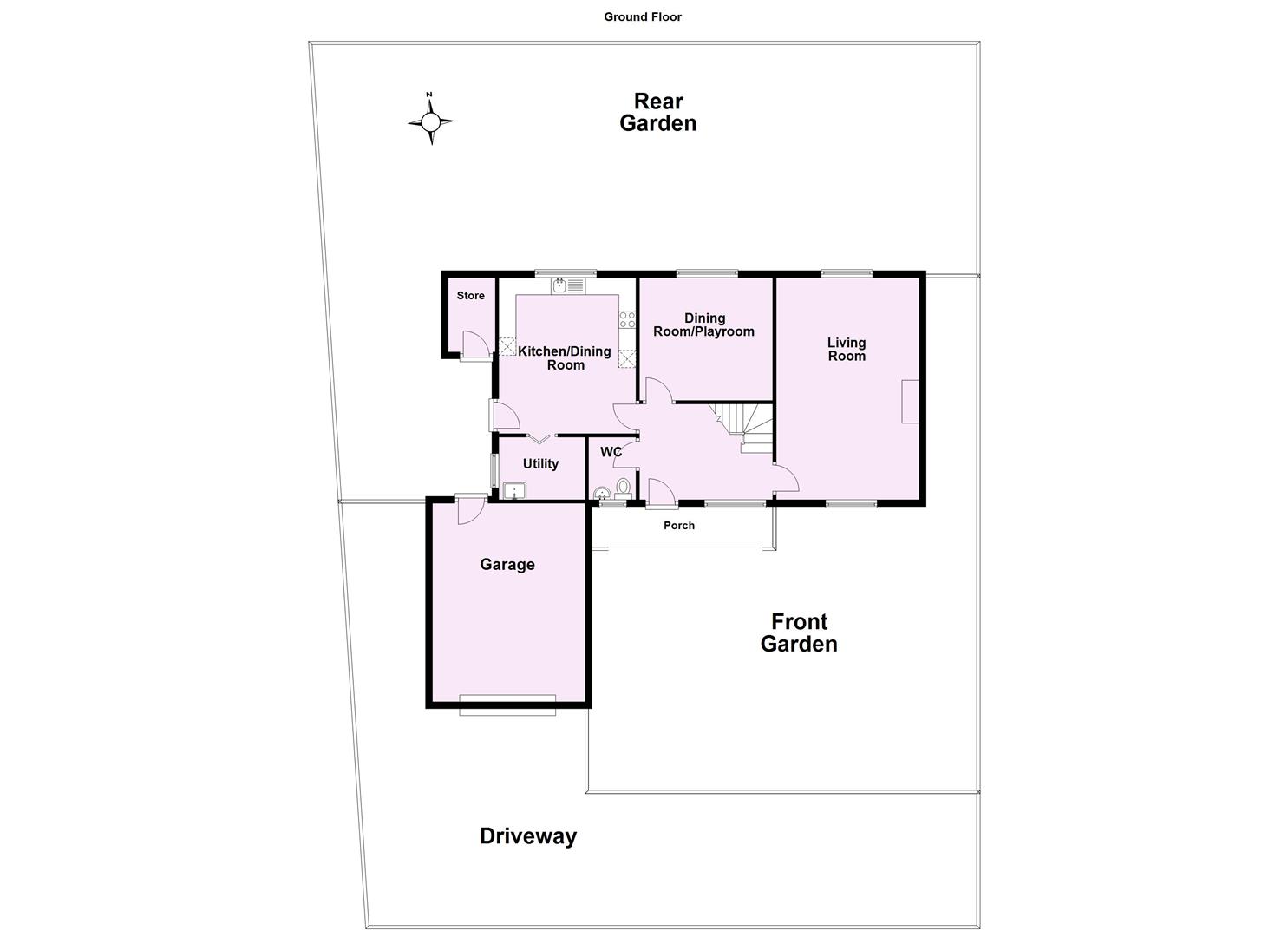 Old Orchard, Moor Lea Avenue, York floorplan