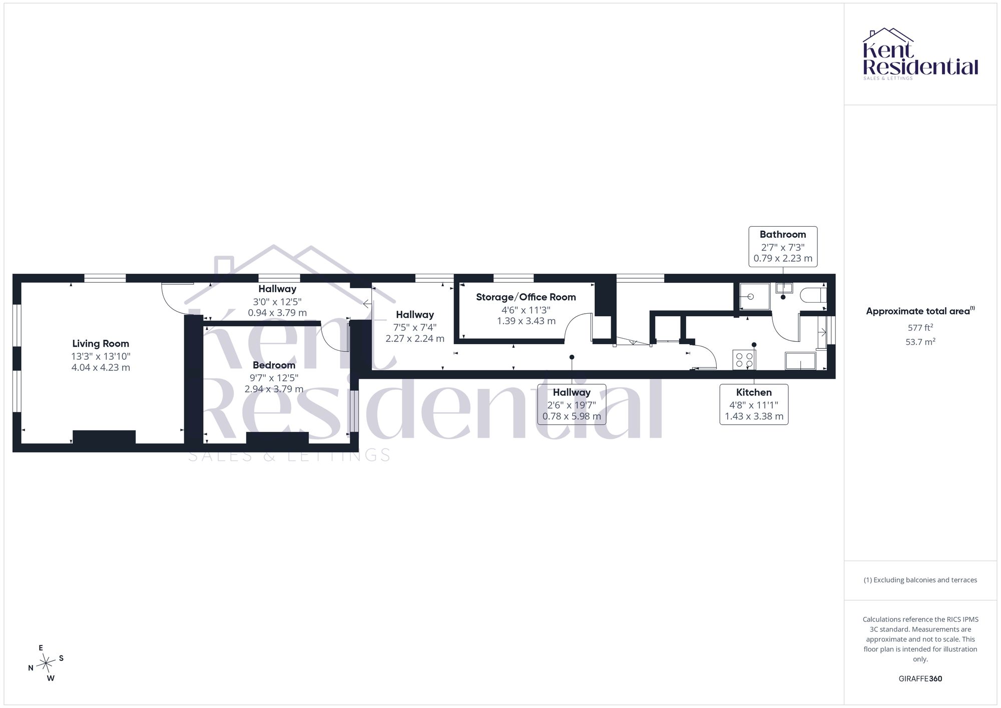 53a West Street, Sittingbourne floorplan