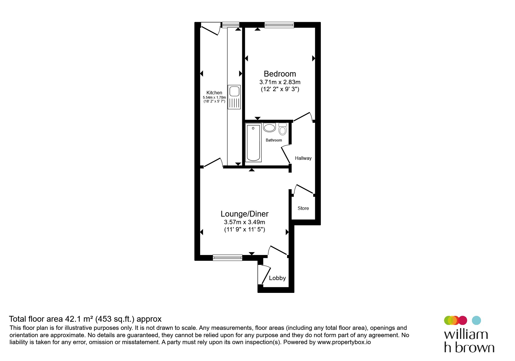 23, Church Field, Ware floorplan