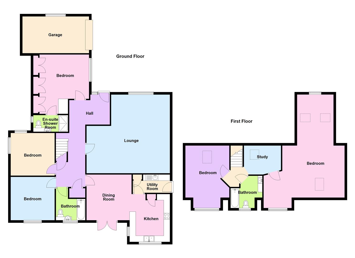 Sunningdale, Stoddens Lane, Edithmead floorplan
