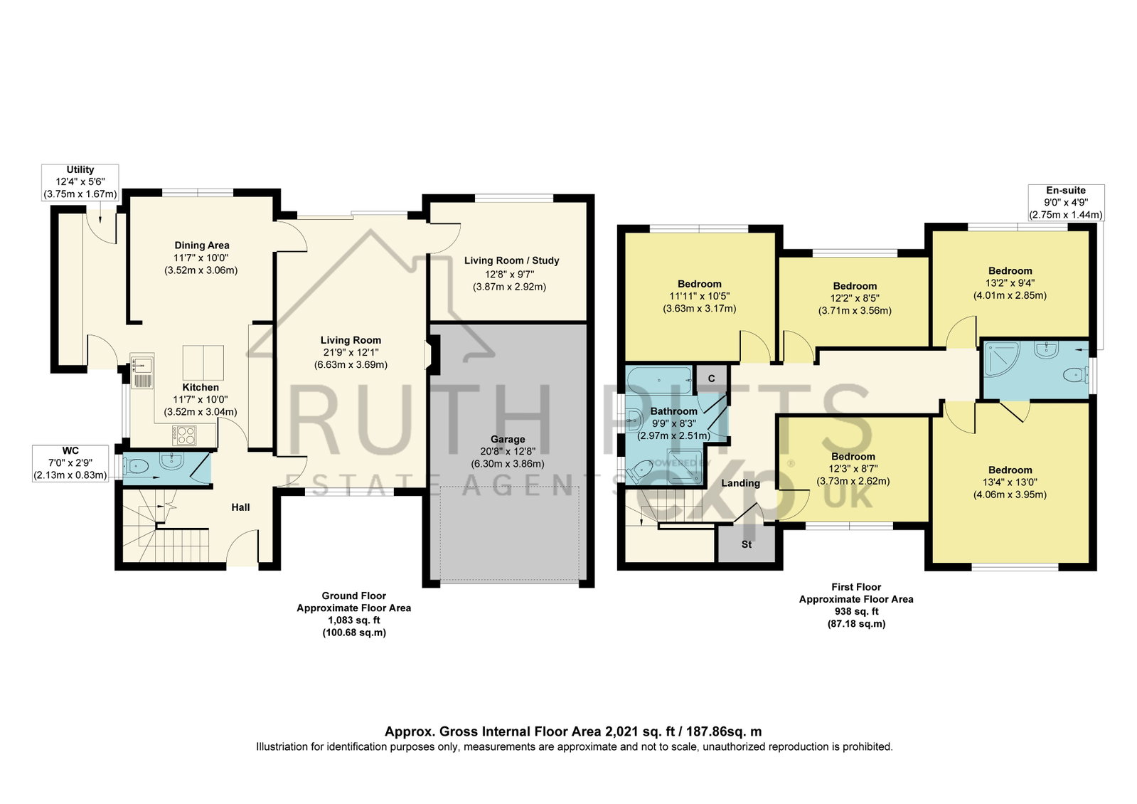 10, Wenthill Close, Pontefract floorplan