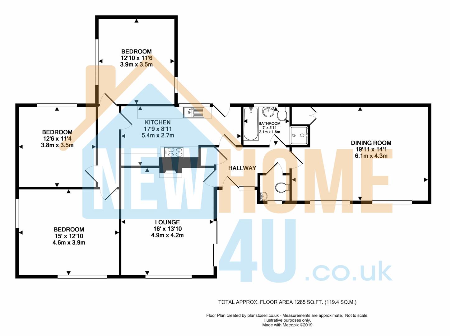 3 bed bungalow for sale in Cadole, Mold CH7 Zoopla