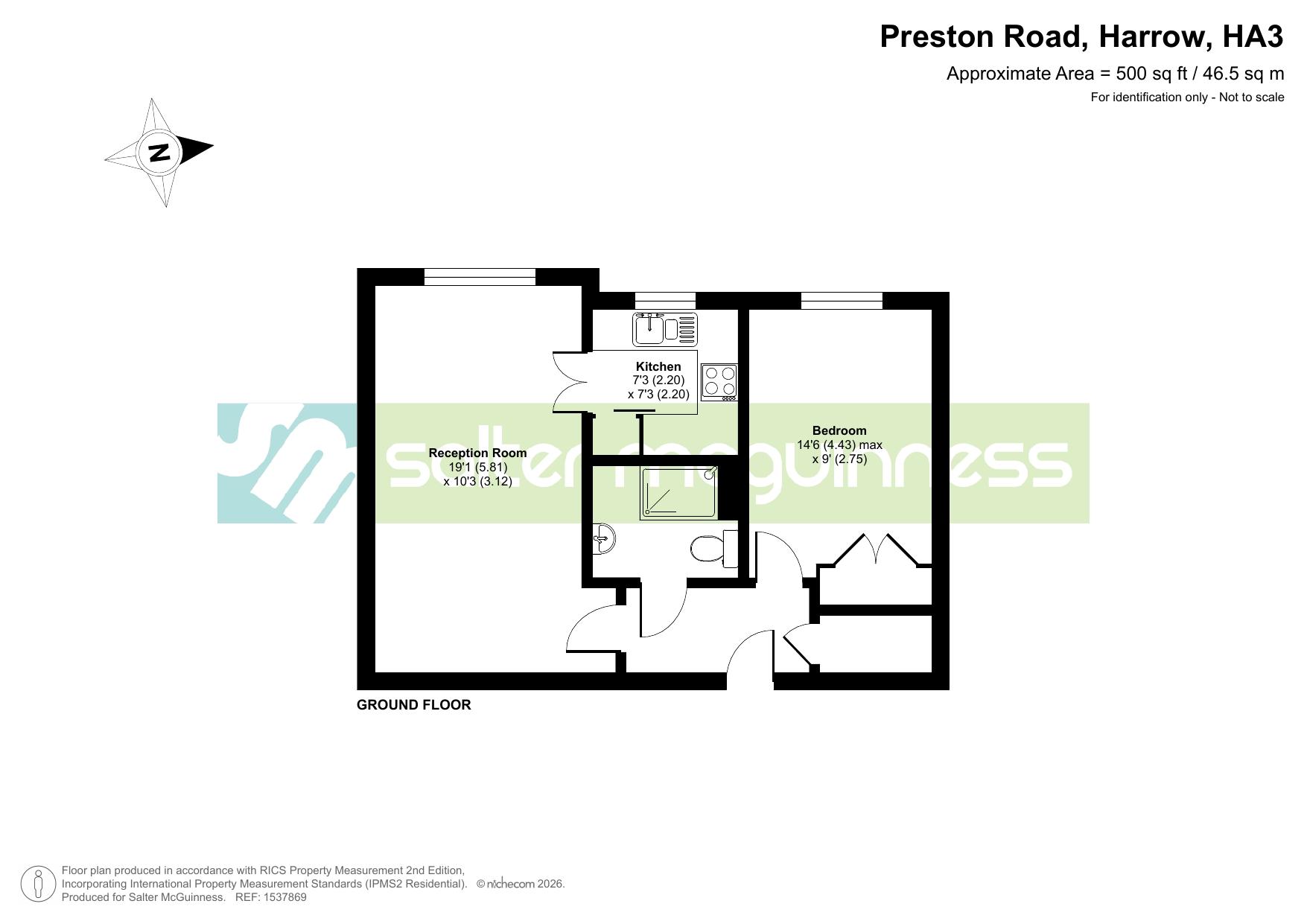 Blackberry Court, Harrow floorplan