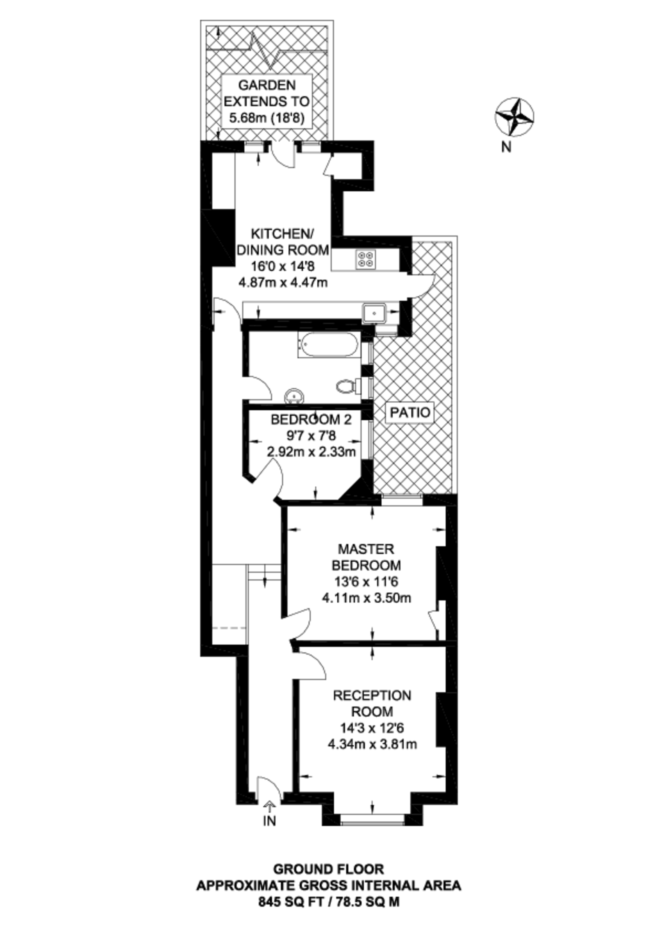 Glencairn Road, Streatham Common floorplan
