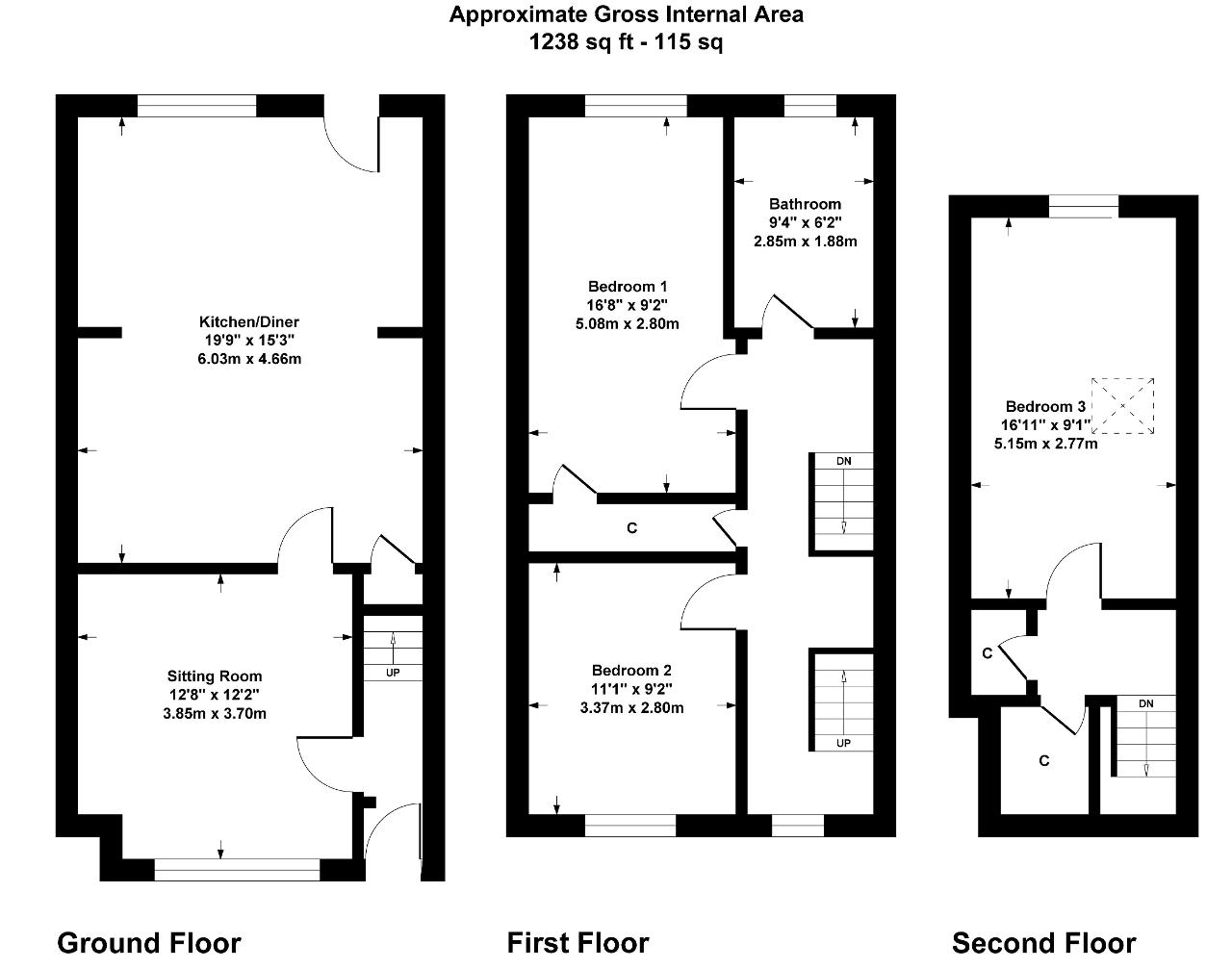27, Pound Lane, Upper Beeding floorplan