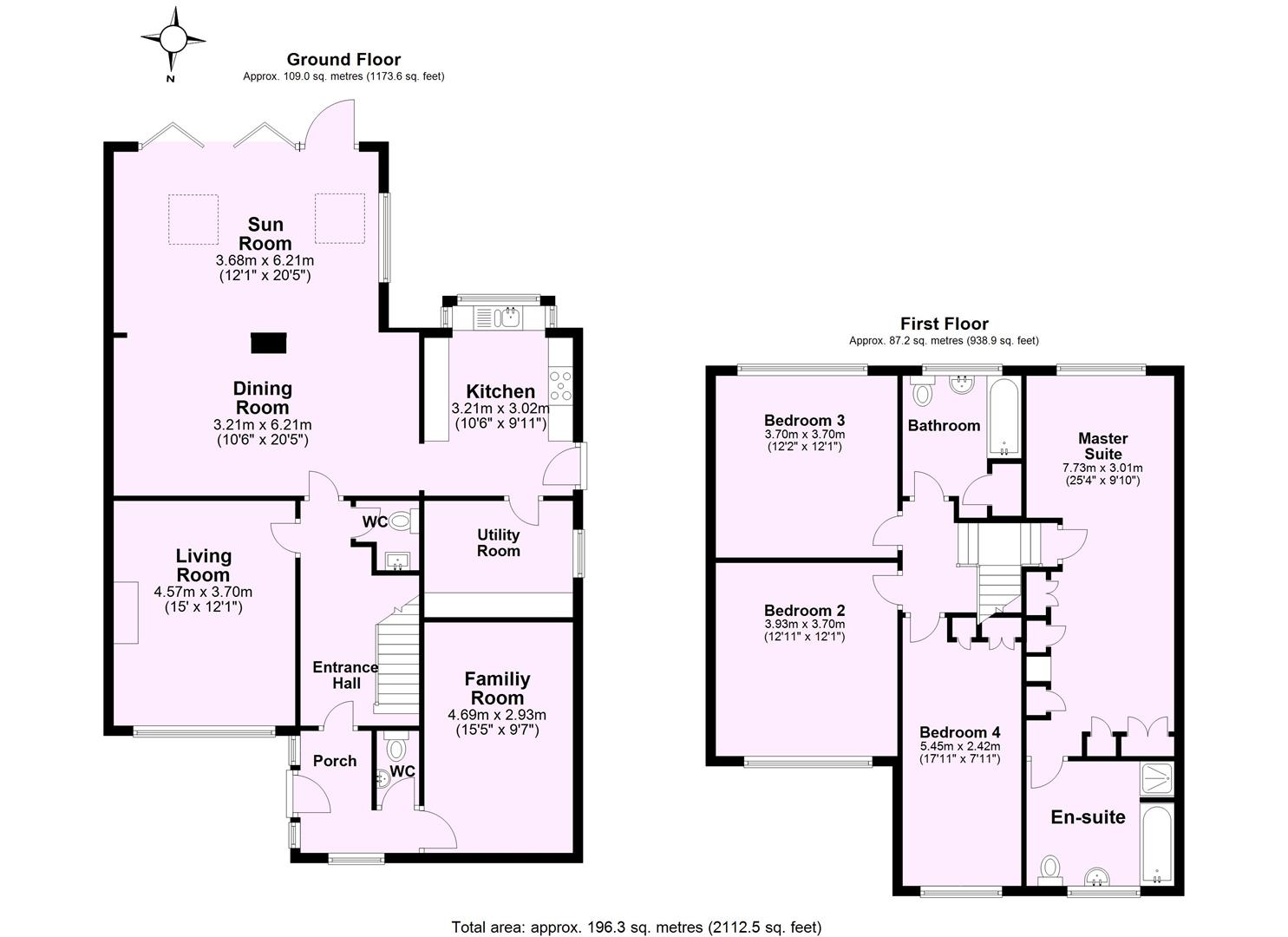 15, Beech Way, York floorplan