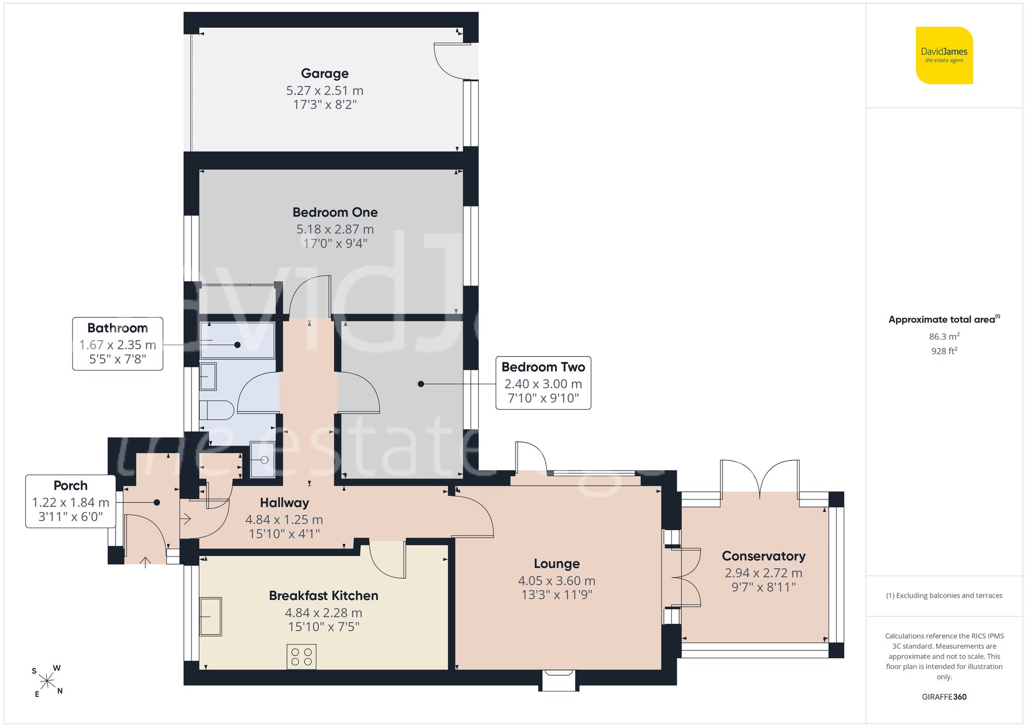 10 Kingsbridge Avenue, Nottingham floorplan