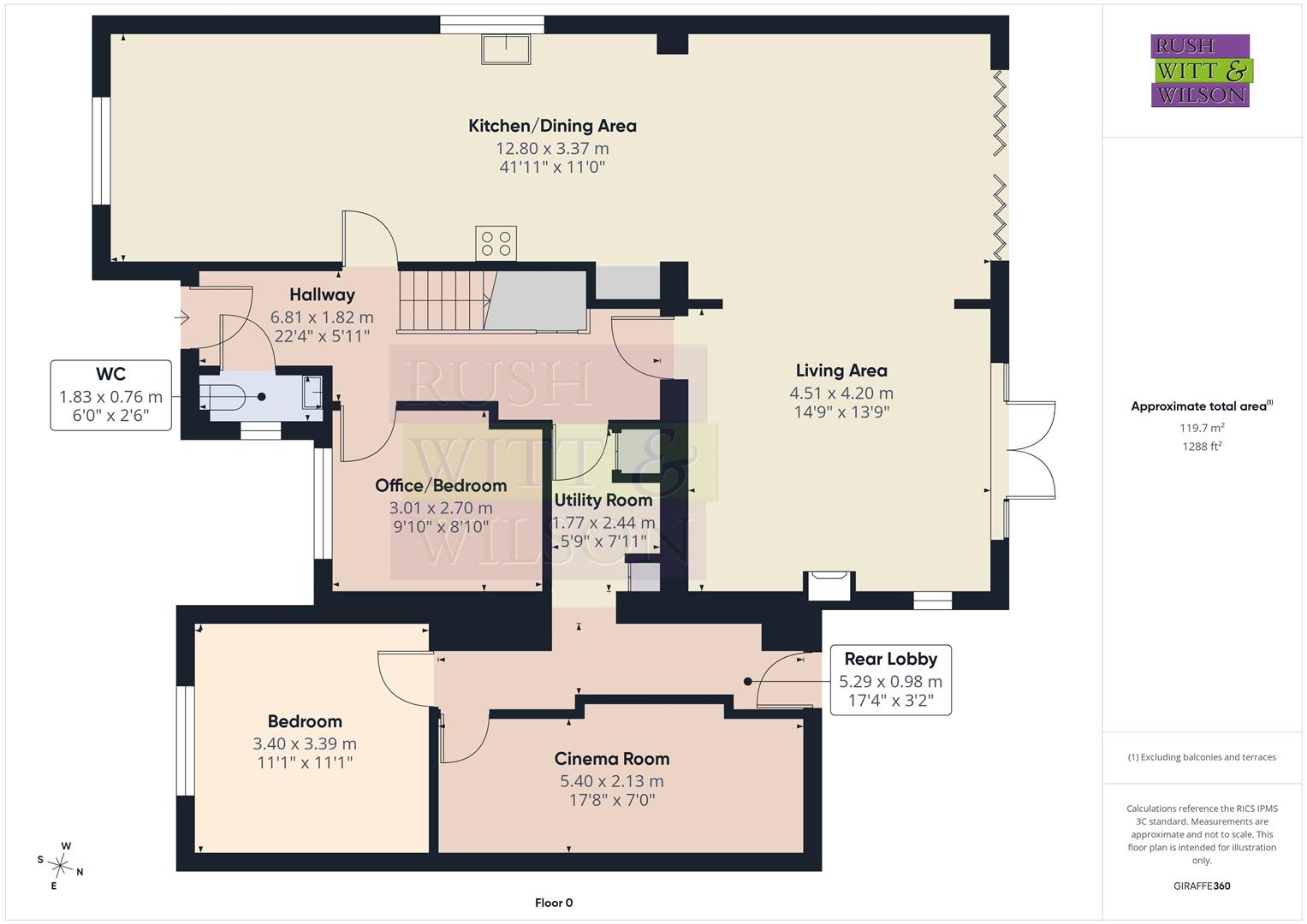 4, Third Avenue, Bexhill-On-Sea floorplan