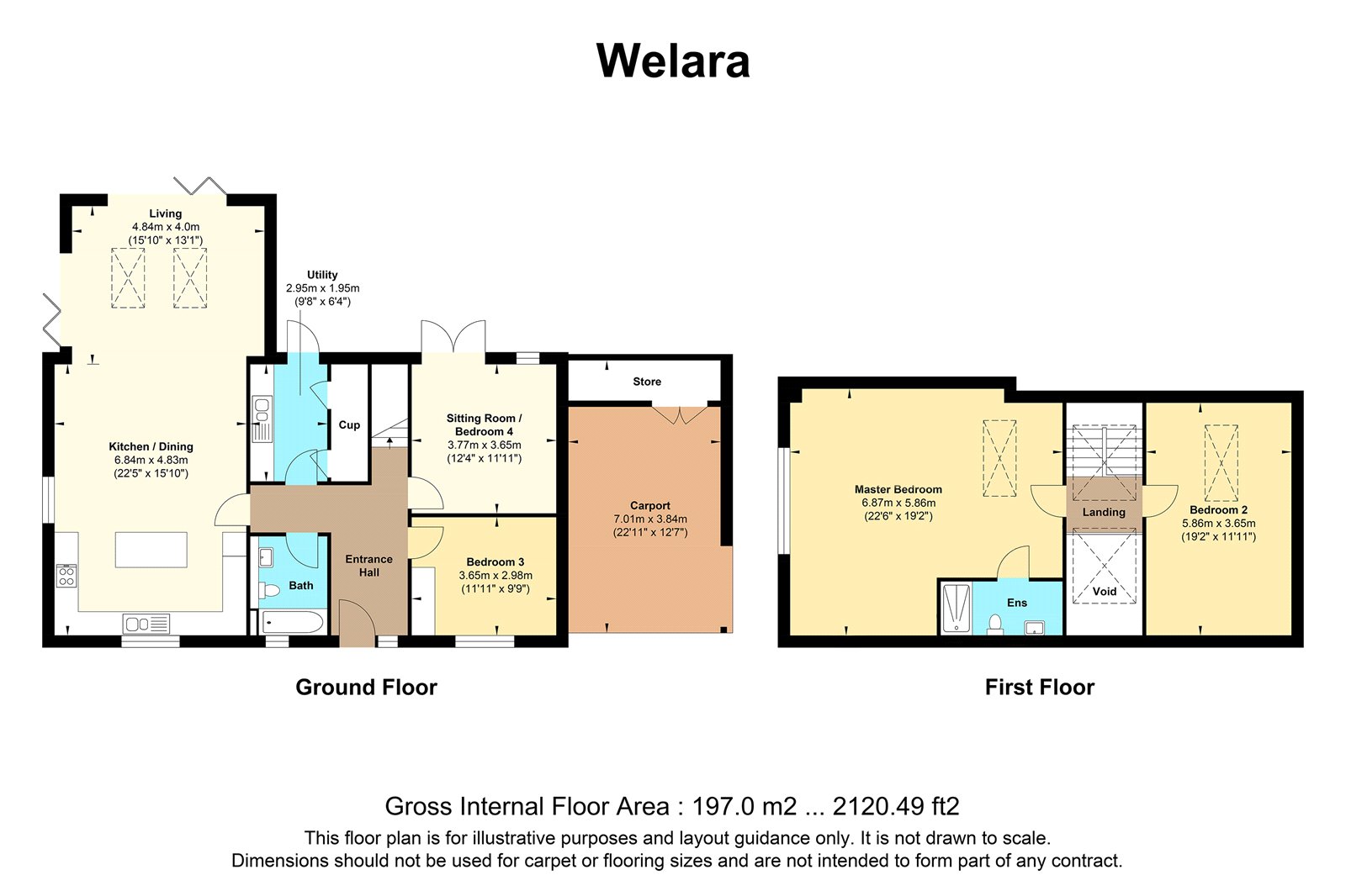 Welara, Stable Court,, Church Lane, Taunton floorplan