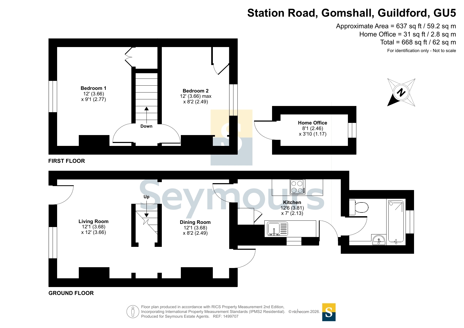 Stream Cottage, 40, Station Road, Guildford floorplan