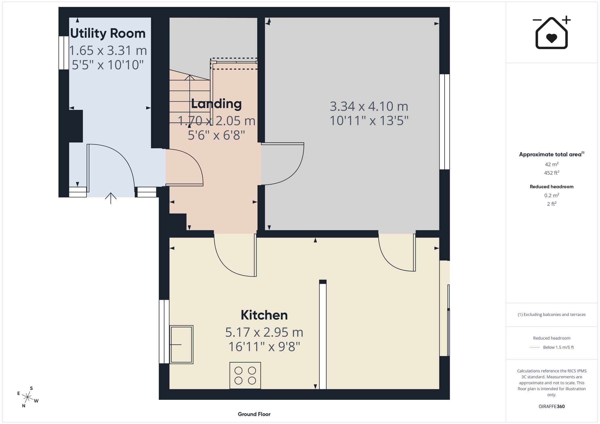 53 Scott Close, Barry floorplan