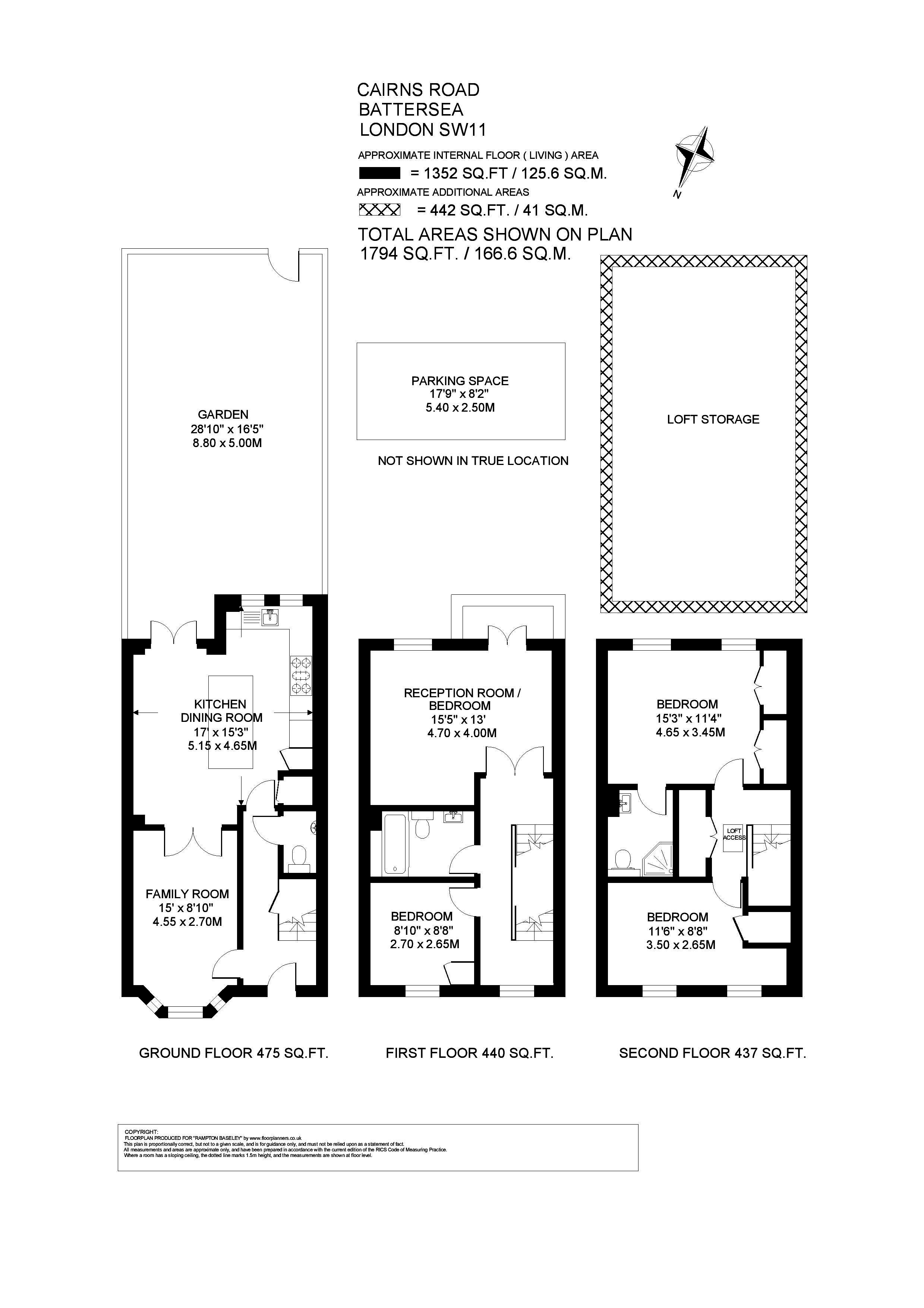 4 Bedrooms Terraced house for sale in Cairns Road, London SW11