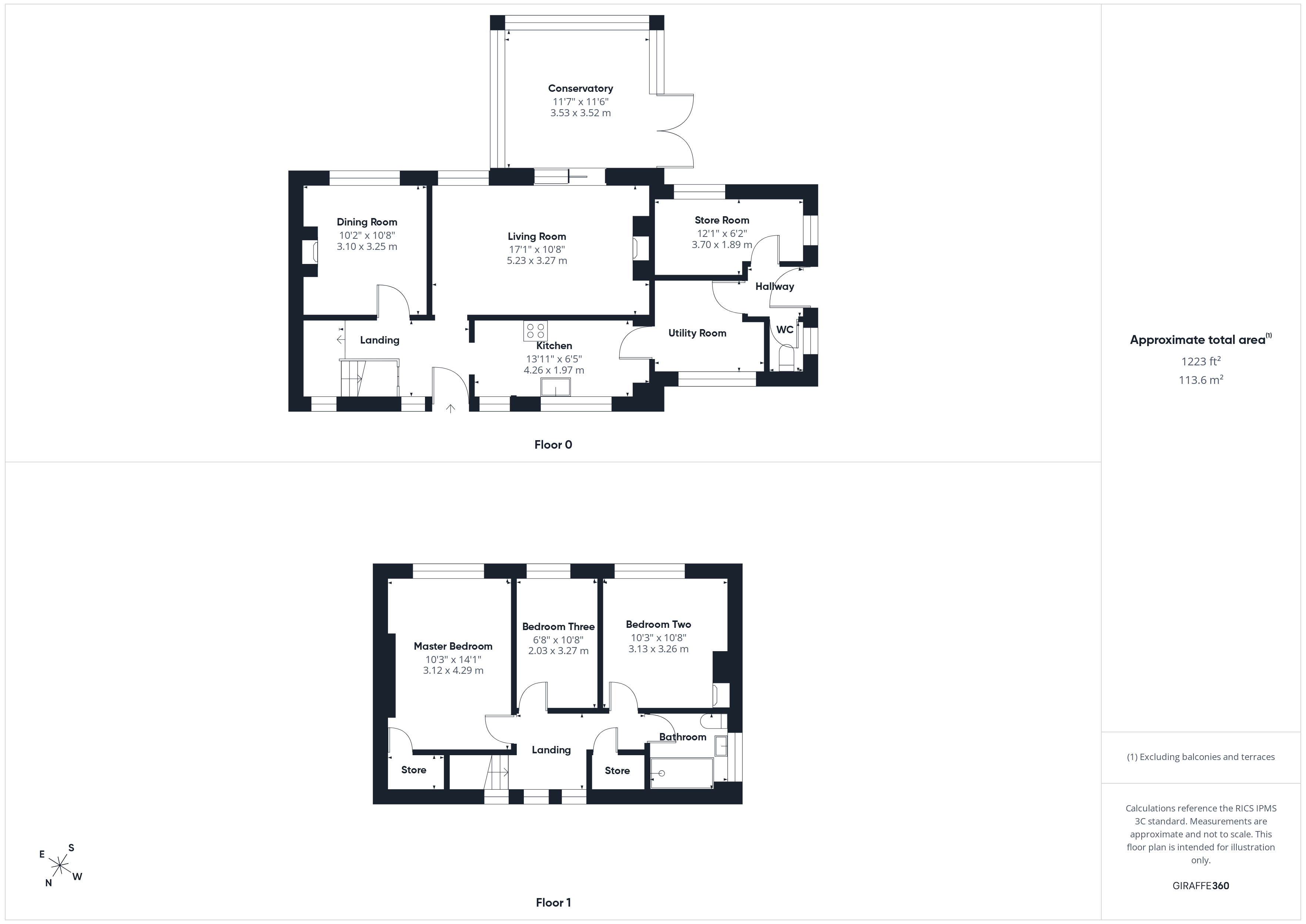 6, Brock Hill Cottages, Warfield floorplan