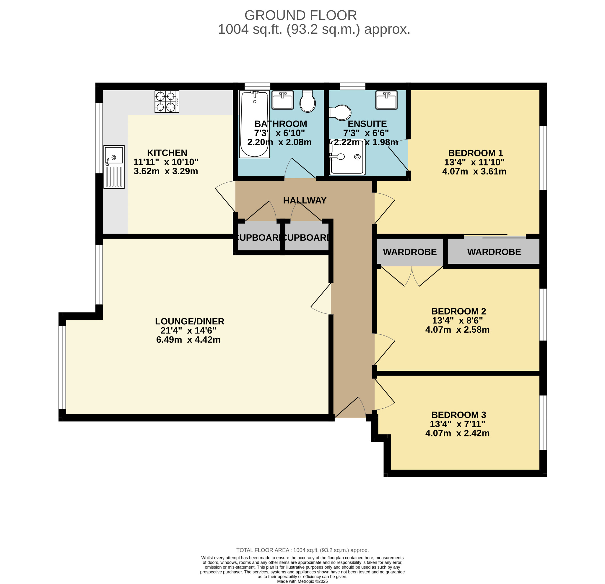 Newlands, Glasgow floorplan