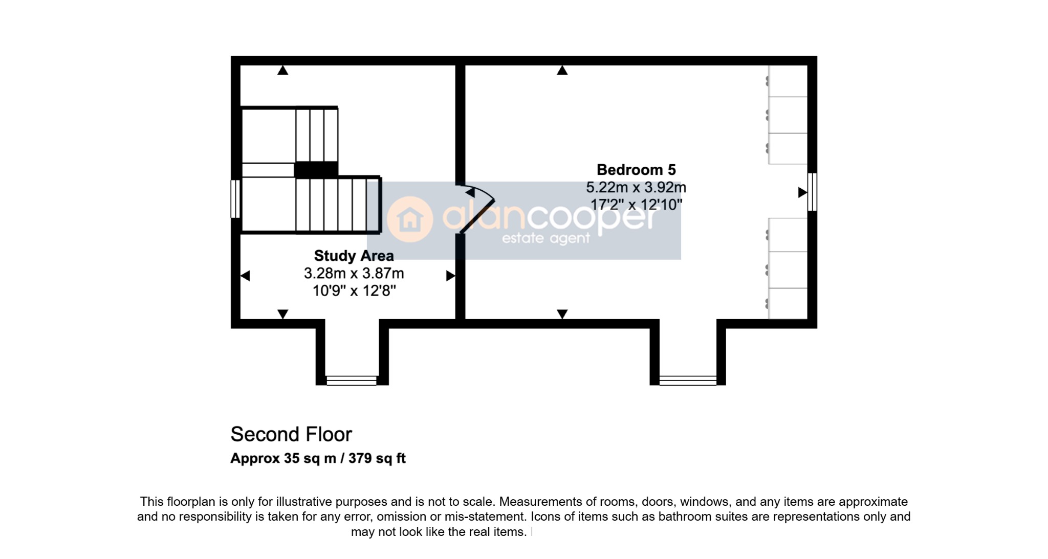 3, Northbourne Drive, Nuneaton floorplan