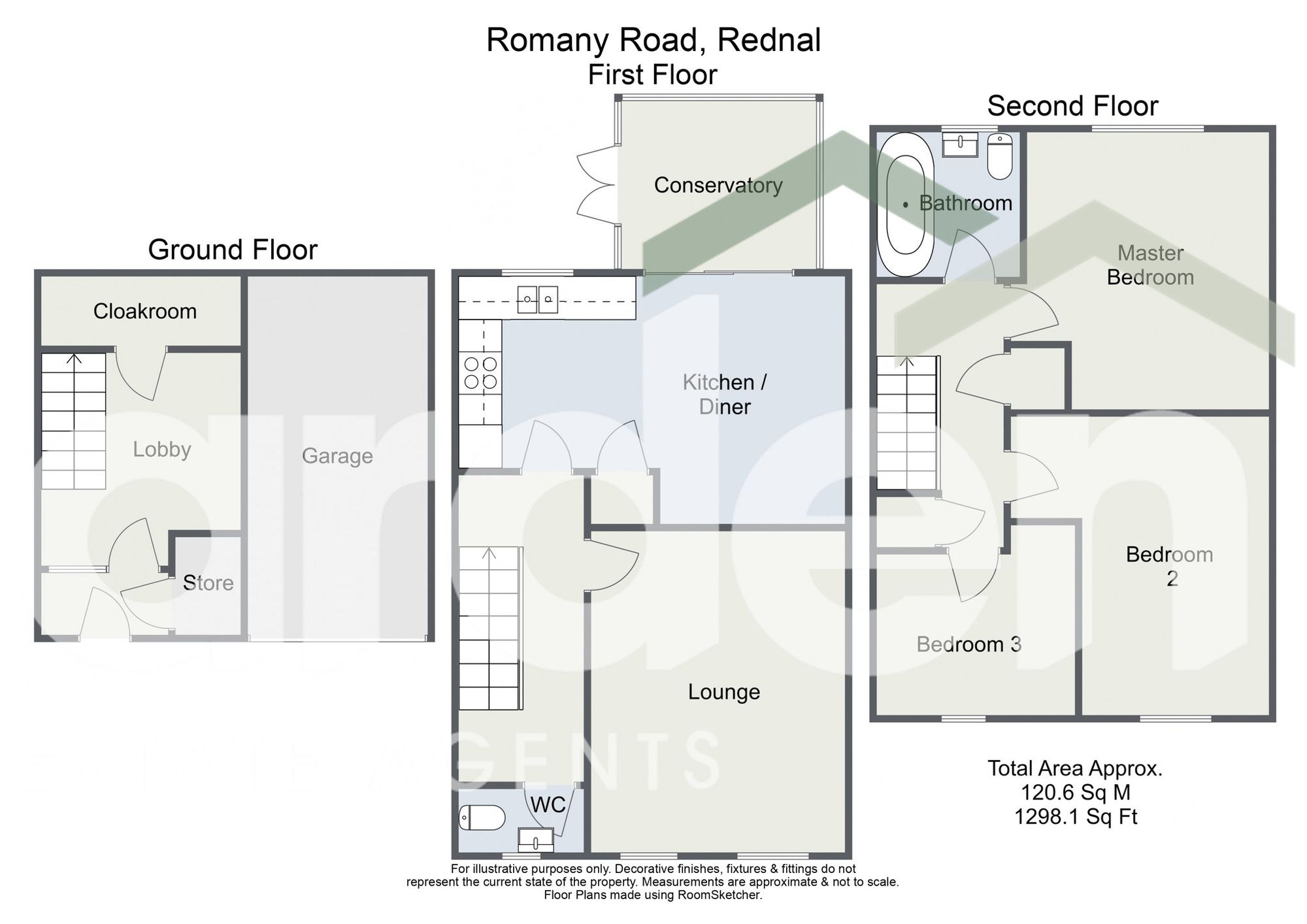 2 Romany Road, Birmingham floorplan