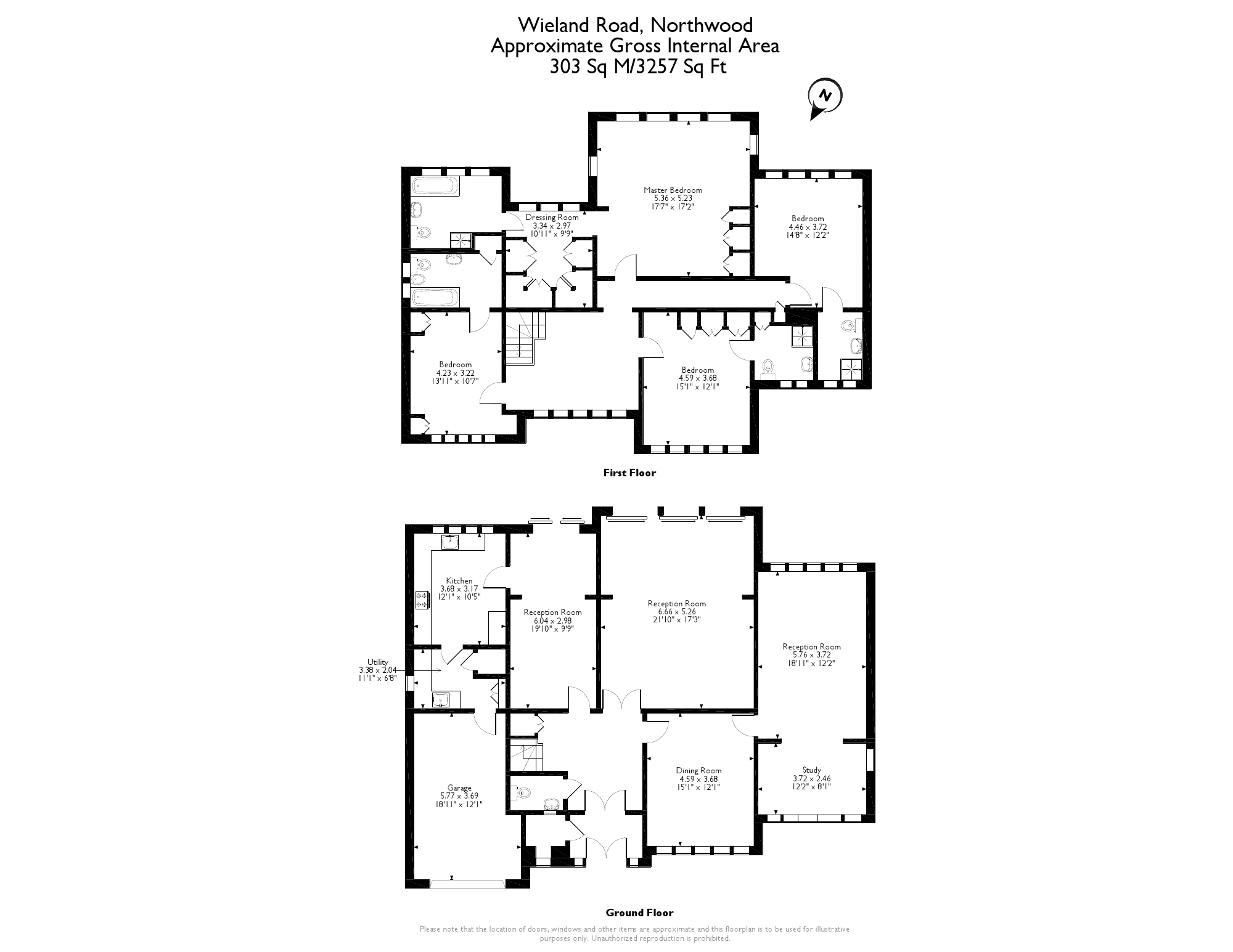 4 Bedrooms Detached house for sale in Wieland Road, Northwood HA6