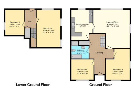 Combe View,, Cairn Road, Devon floorplan