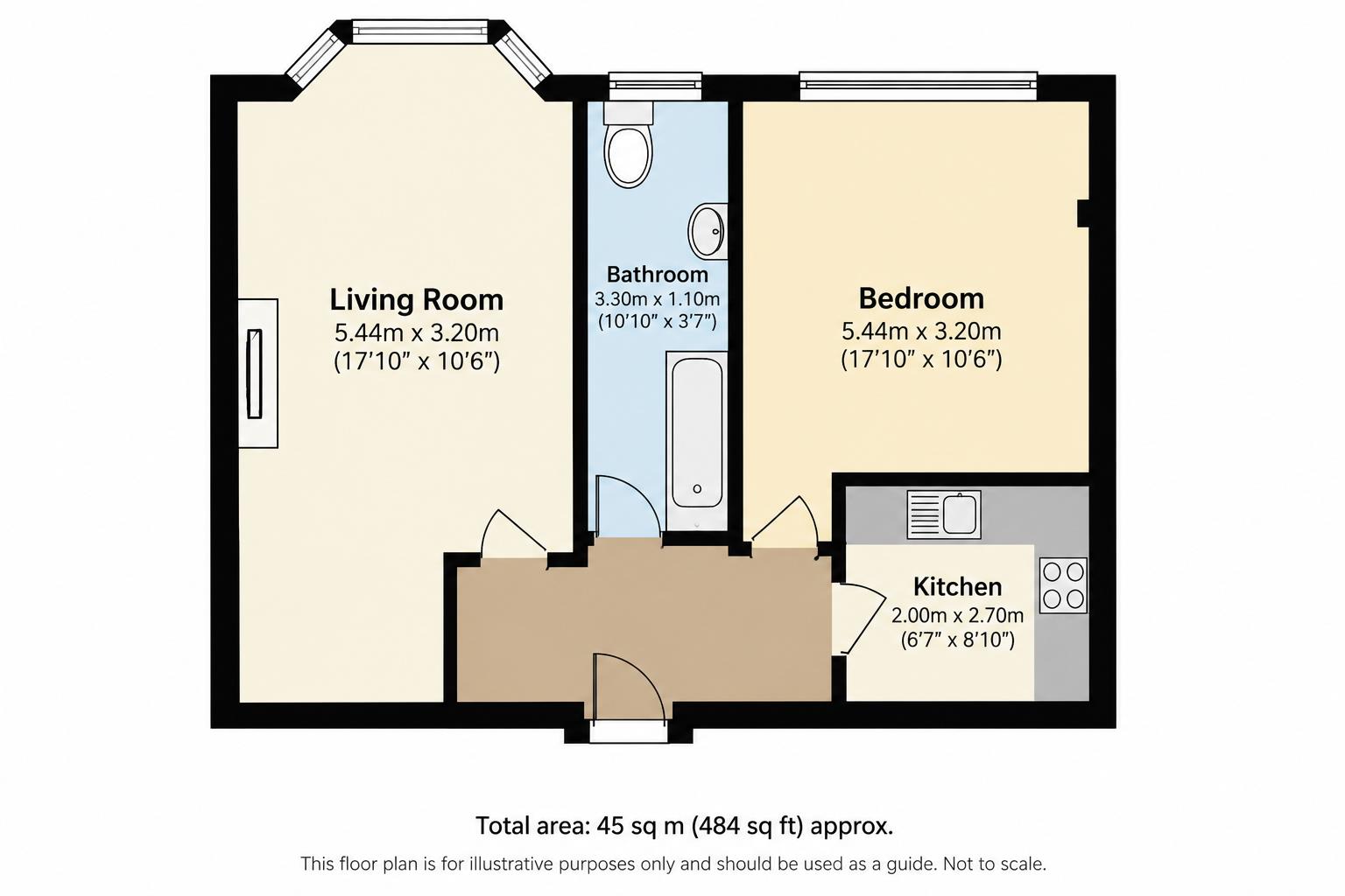 Maryhill Road, Glasgow floorplan