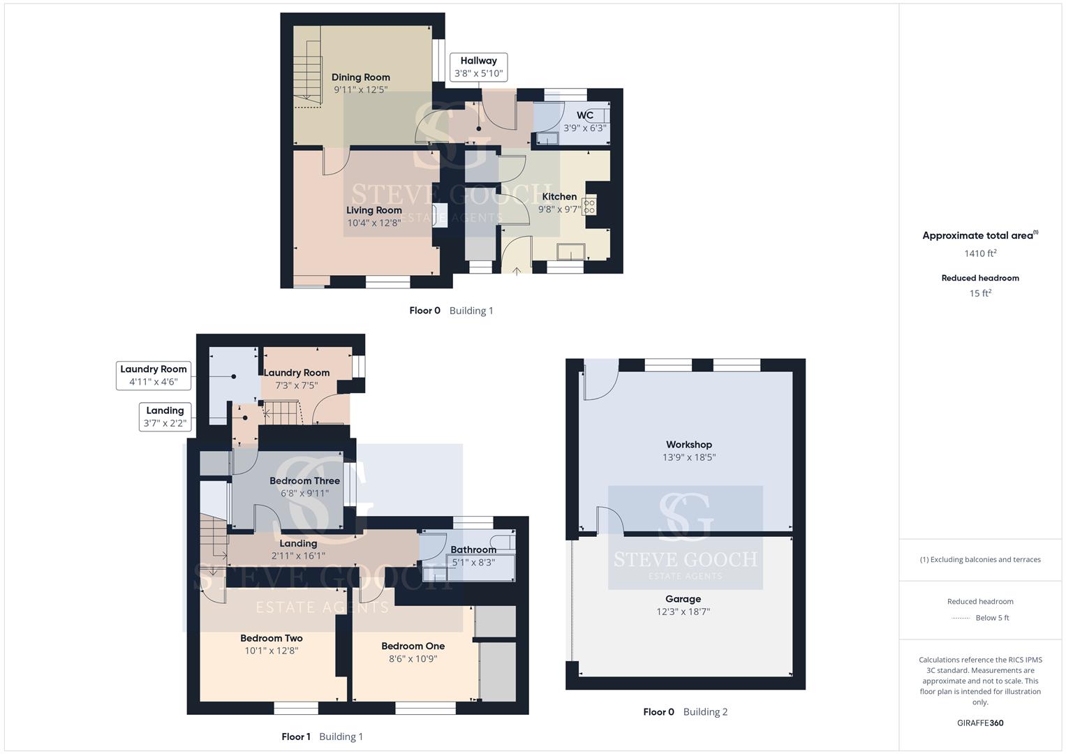 Walkers Cottage, Joys Green Road, Lydbrook floorplan