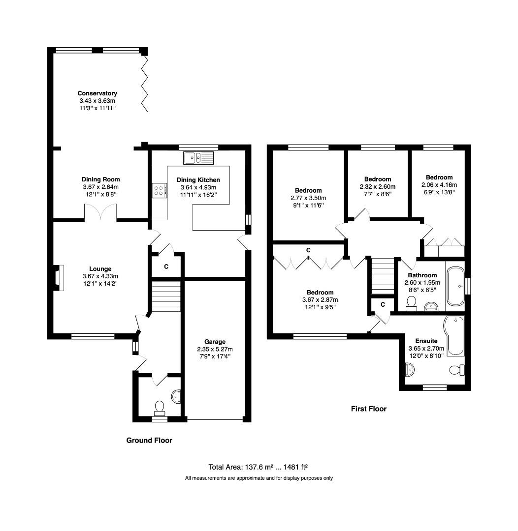 6, The Leavens, Bradford floorplan