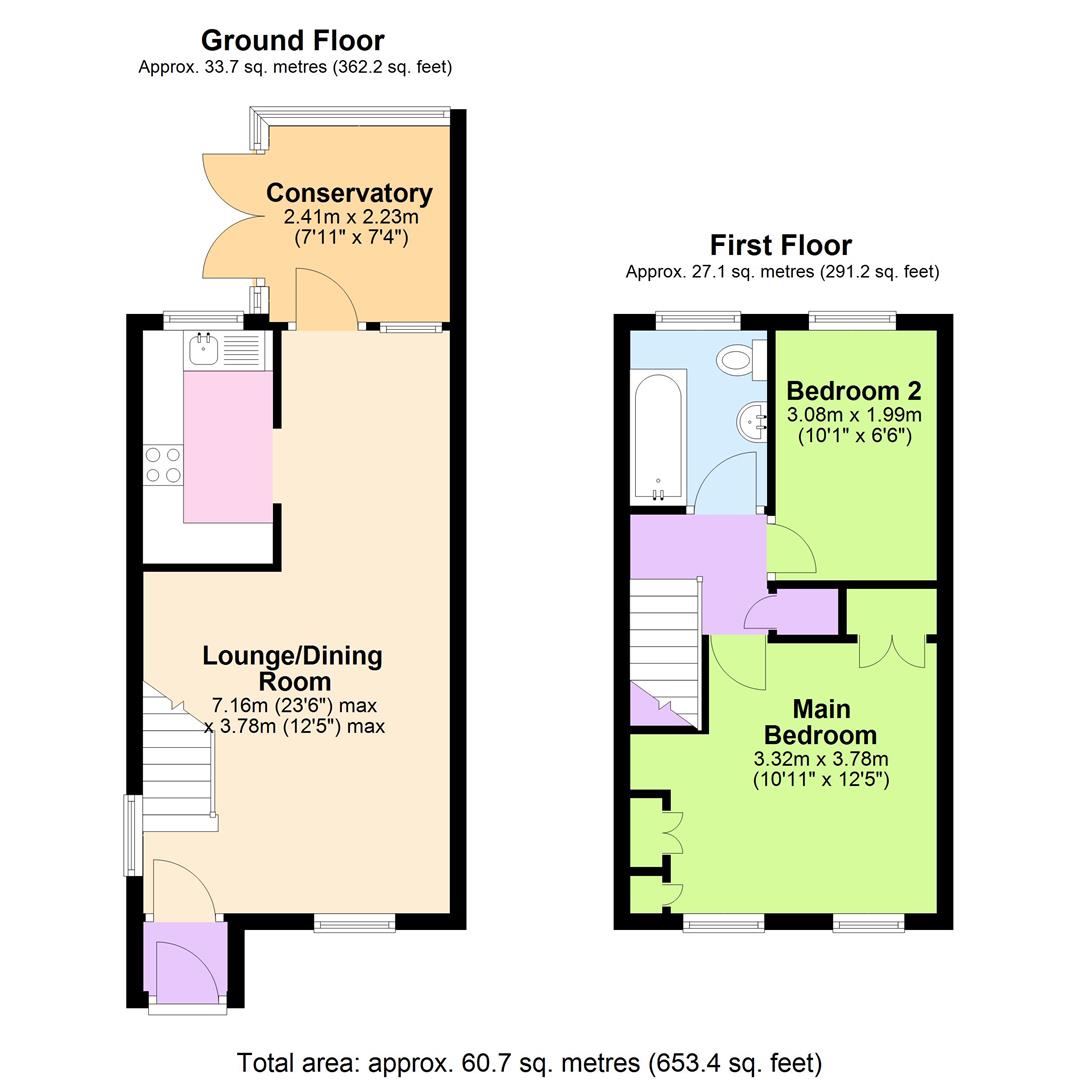84, Roman Gardens, Kings Langley floorplan