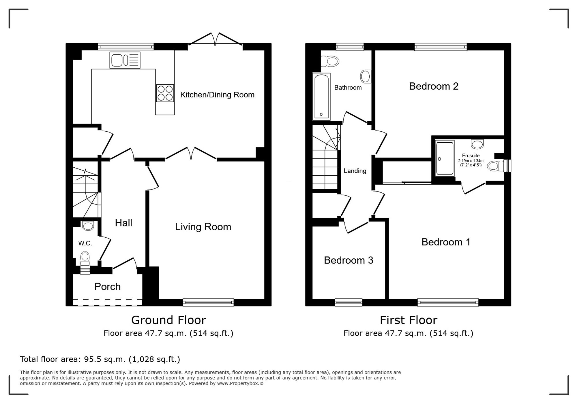 25 Delrogue Road, Crawley floorplan
