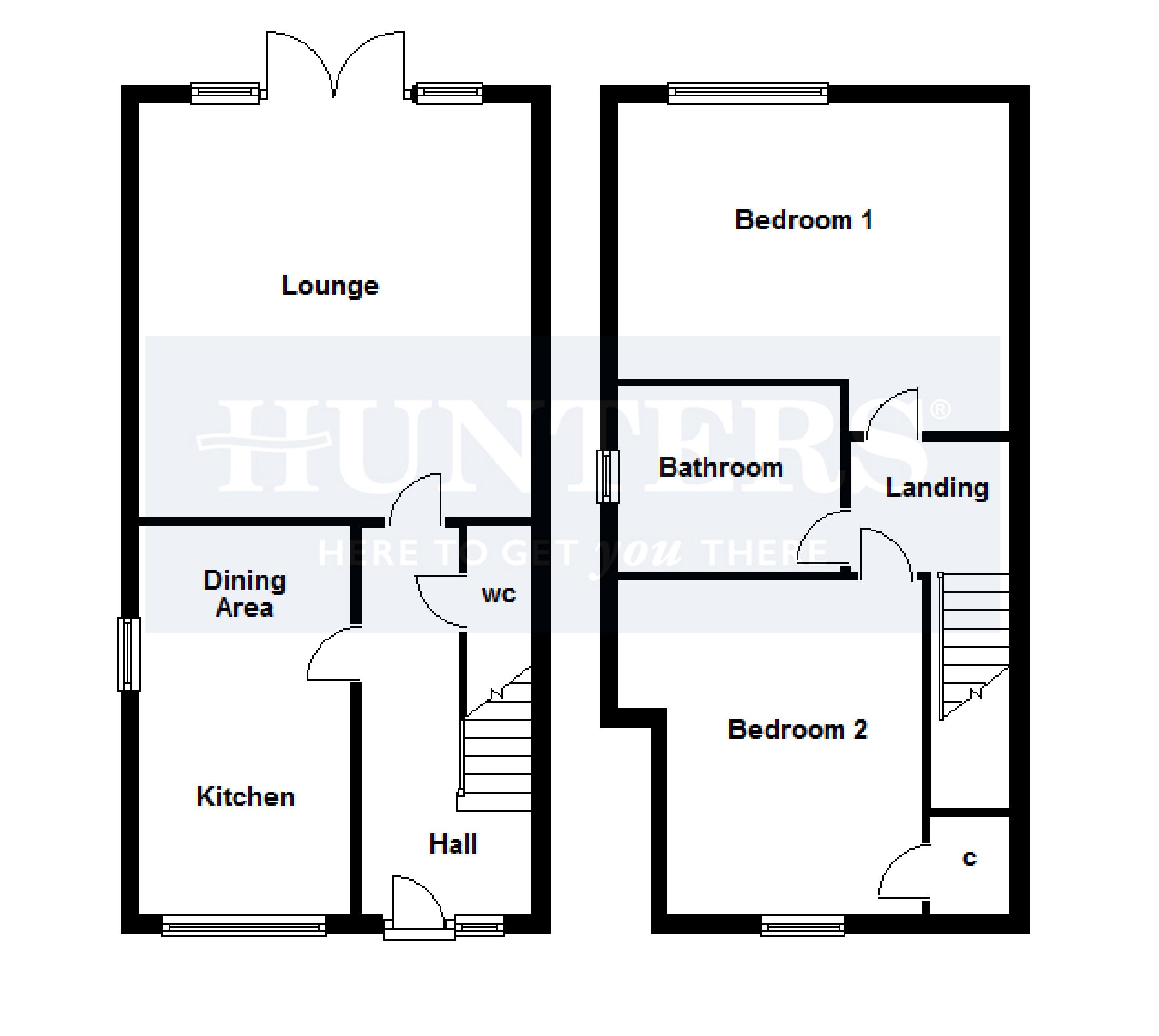 2 Bedrooms Semi-detached house to rent in Ogley Hay Road, Chase Terrace, Burntwood WS7