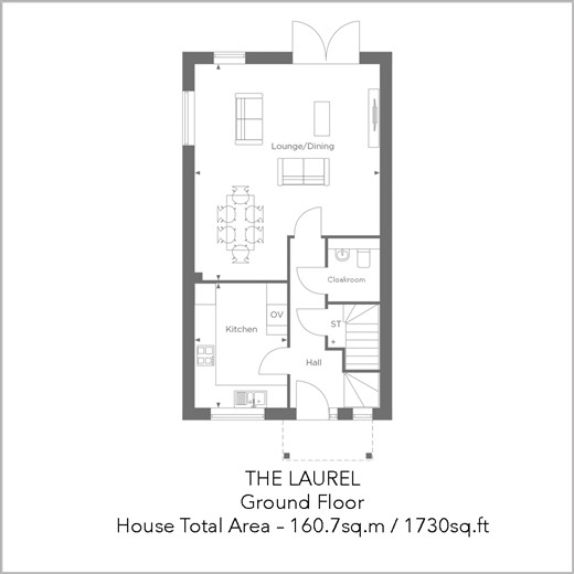 Nassella Gardens Chestfield, Whitstable floorplan