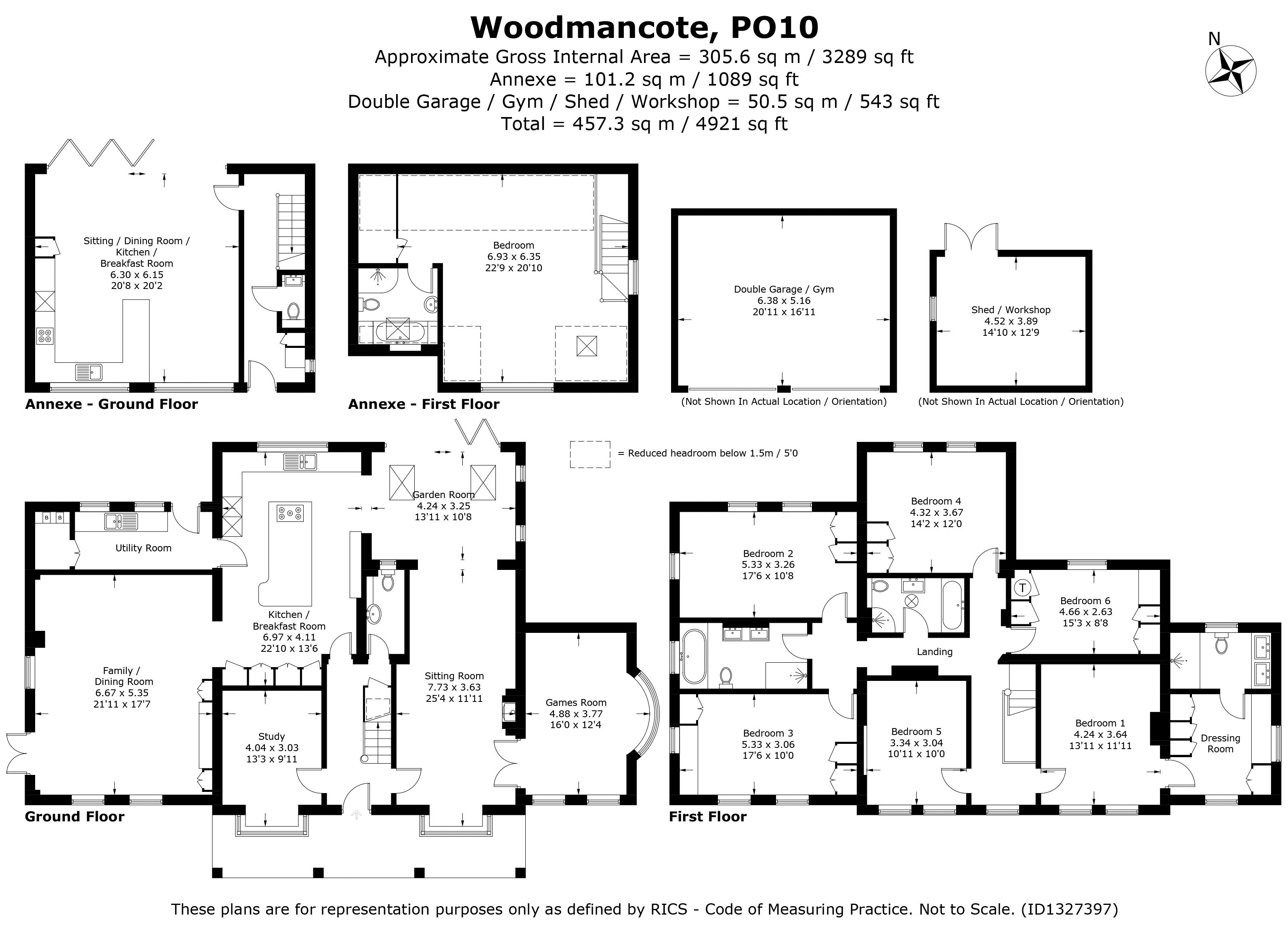 Barley End House, Woodmancote Lane, Emsworth floorplan