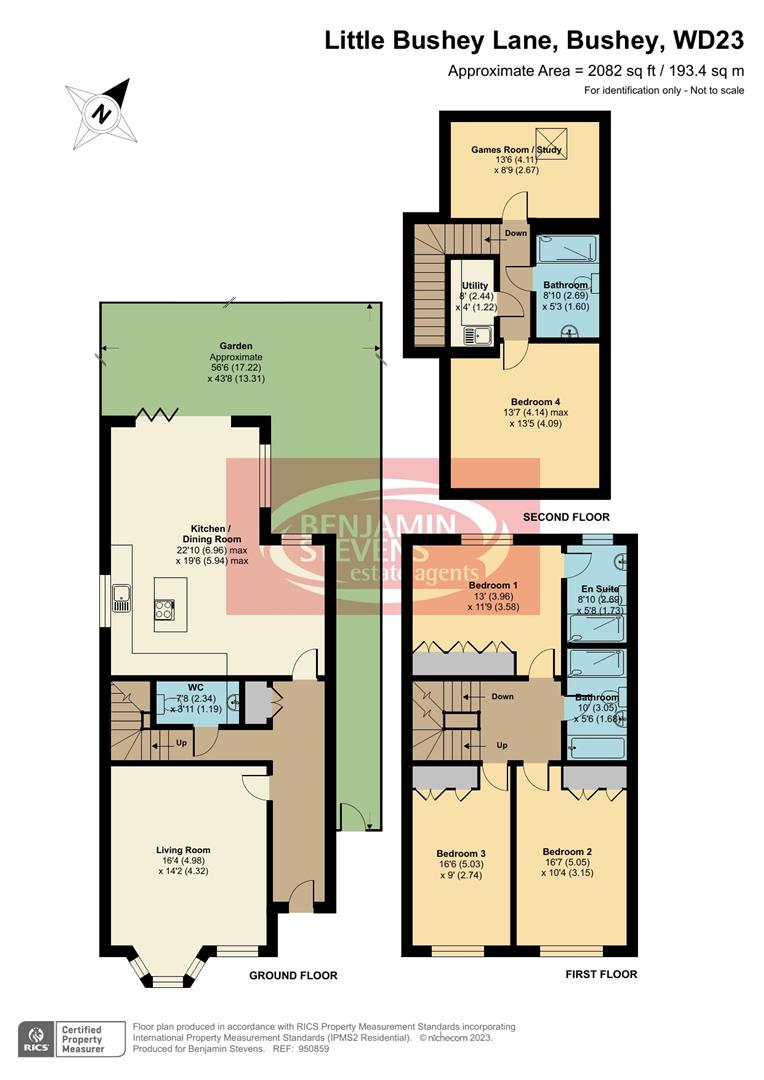 Little Bushey Lane, Bushey WD23, 4 bedroom detached house for sale