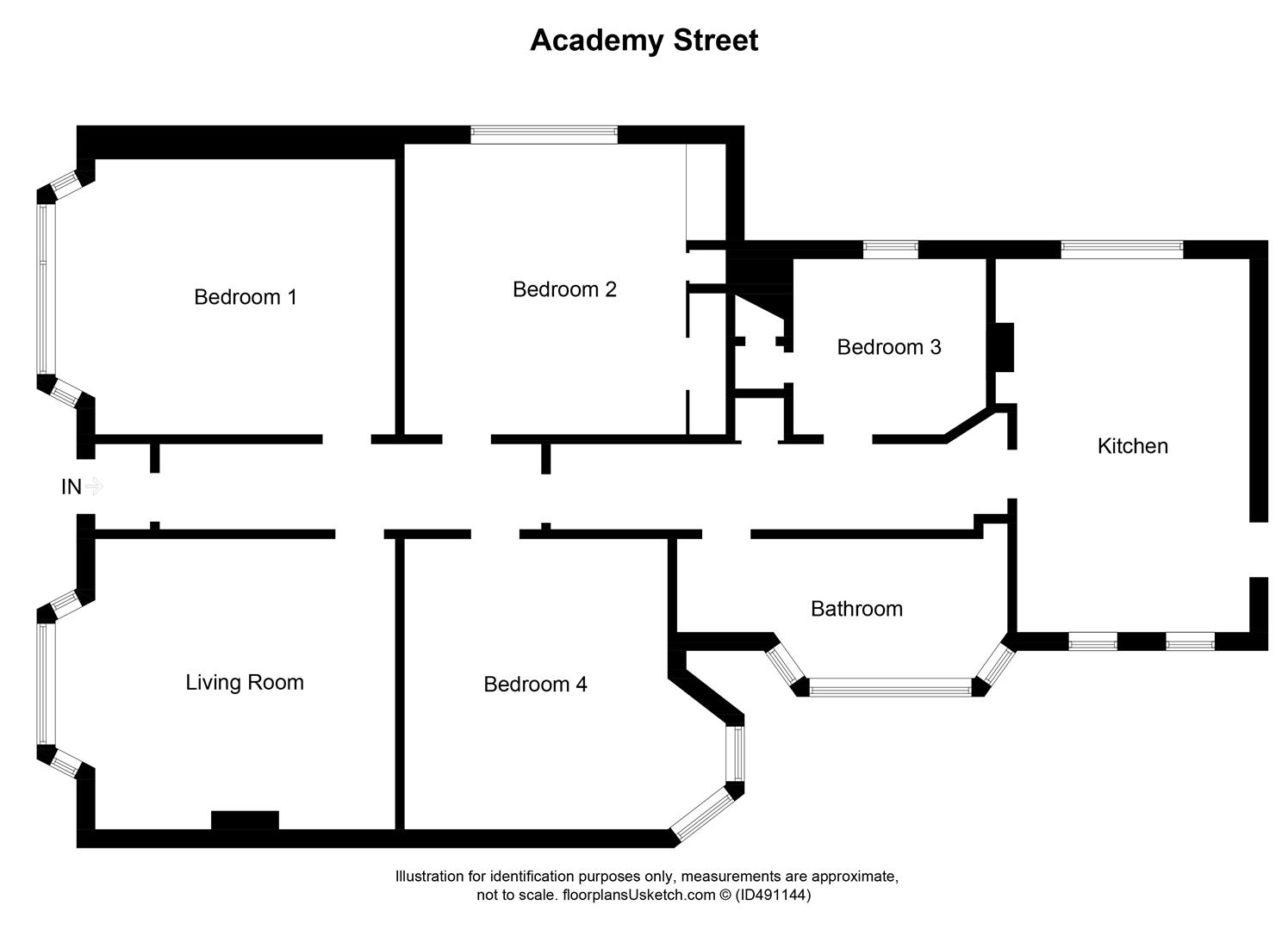 4 Bedrooms Flat for sale in Academy Street, Coatbridge ML5