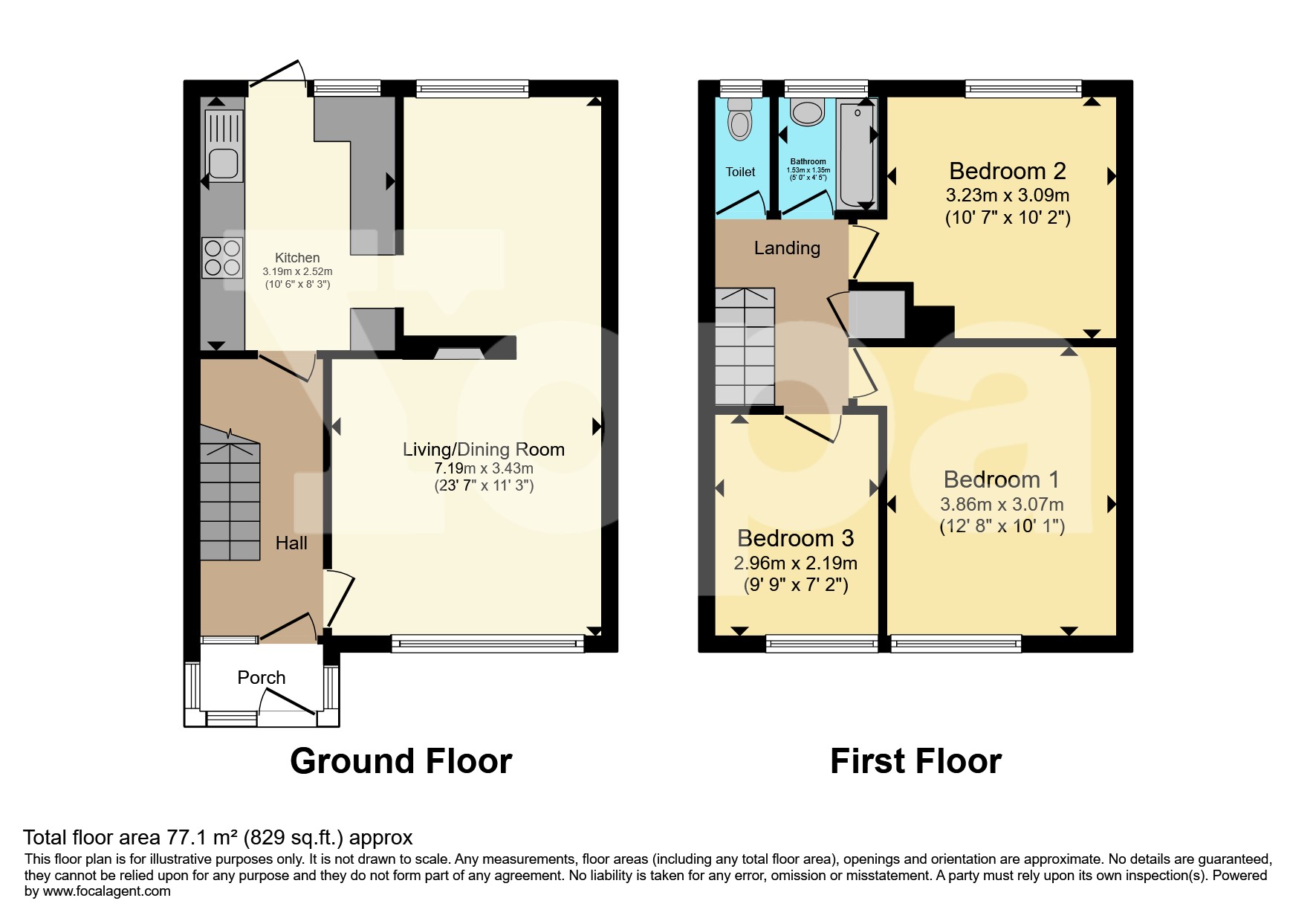 77, Stuart Road, Welling floorplan