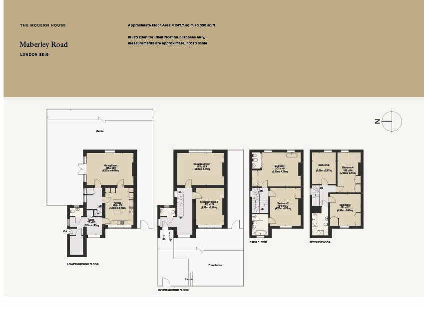 54, Maberley Road, London floorplan