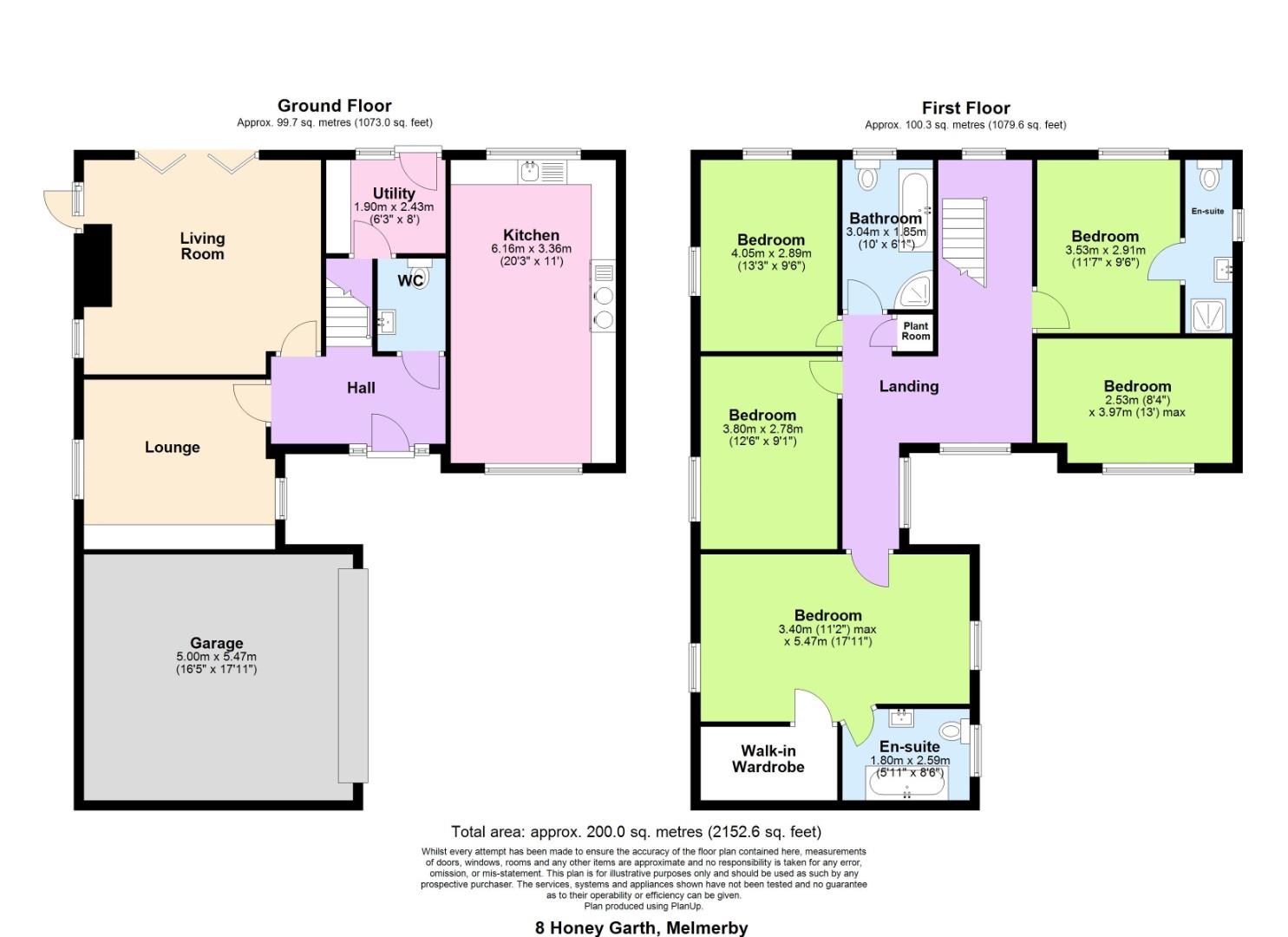 8, Honey Garth, Ripon floorplan