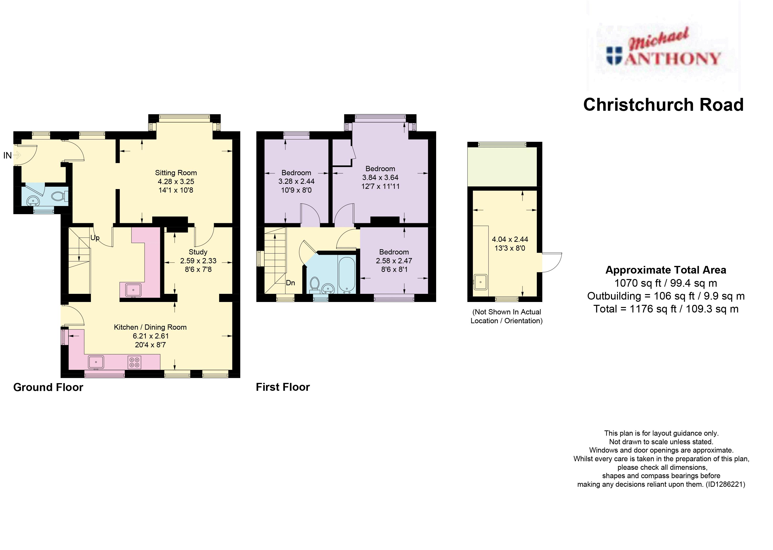 43, Christchurch Road, TRING floorplan