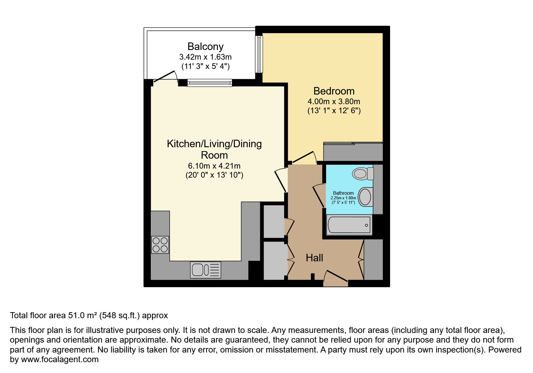 54/Bravey House, 5 Samara Drive, Southall floorplan