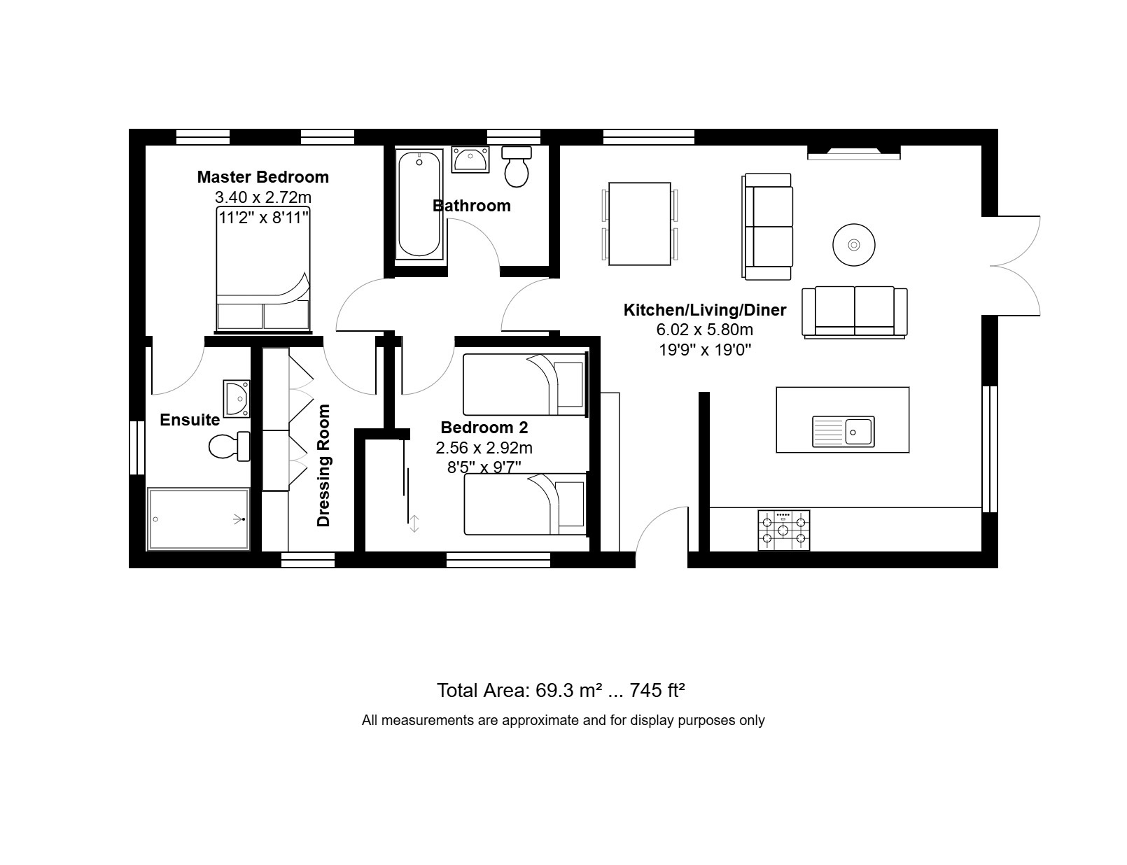 Lodge 24, The Poplars, Burnham Market floorplan